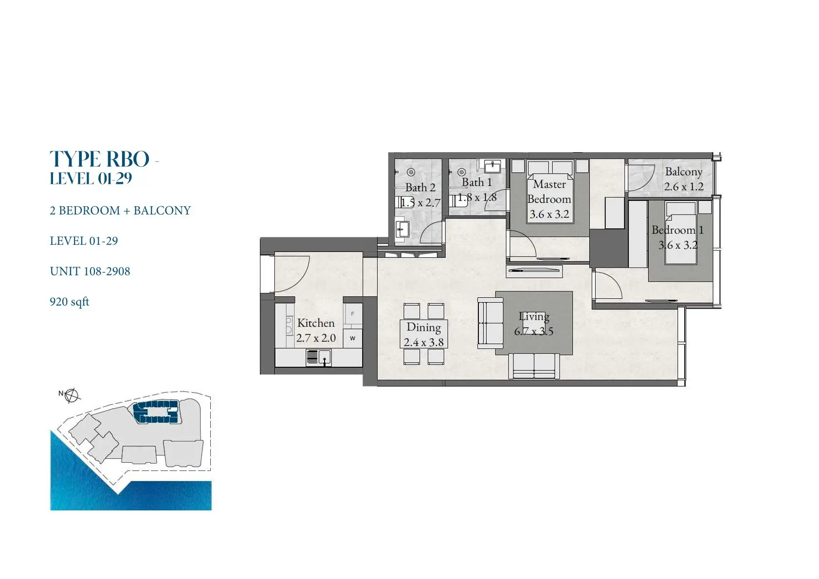 Type C floor plan