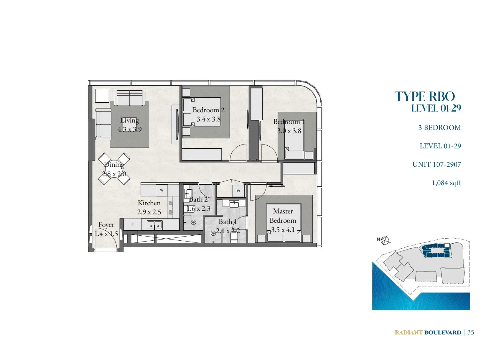 Type D floor plan