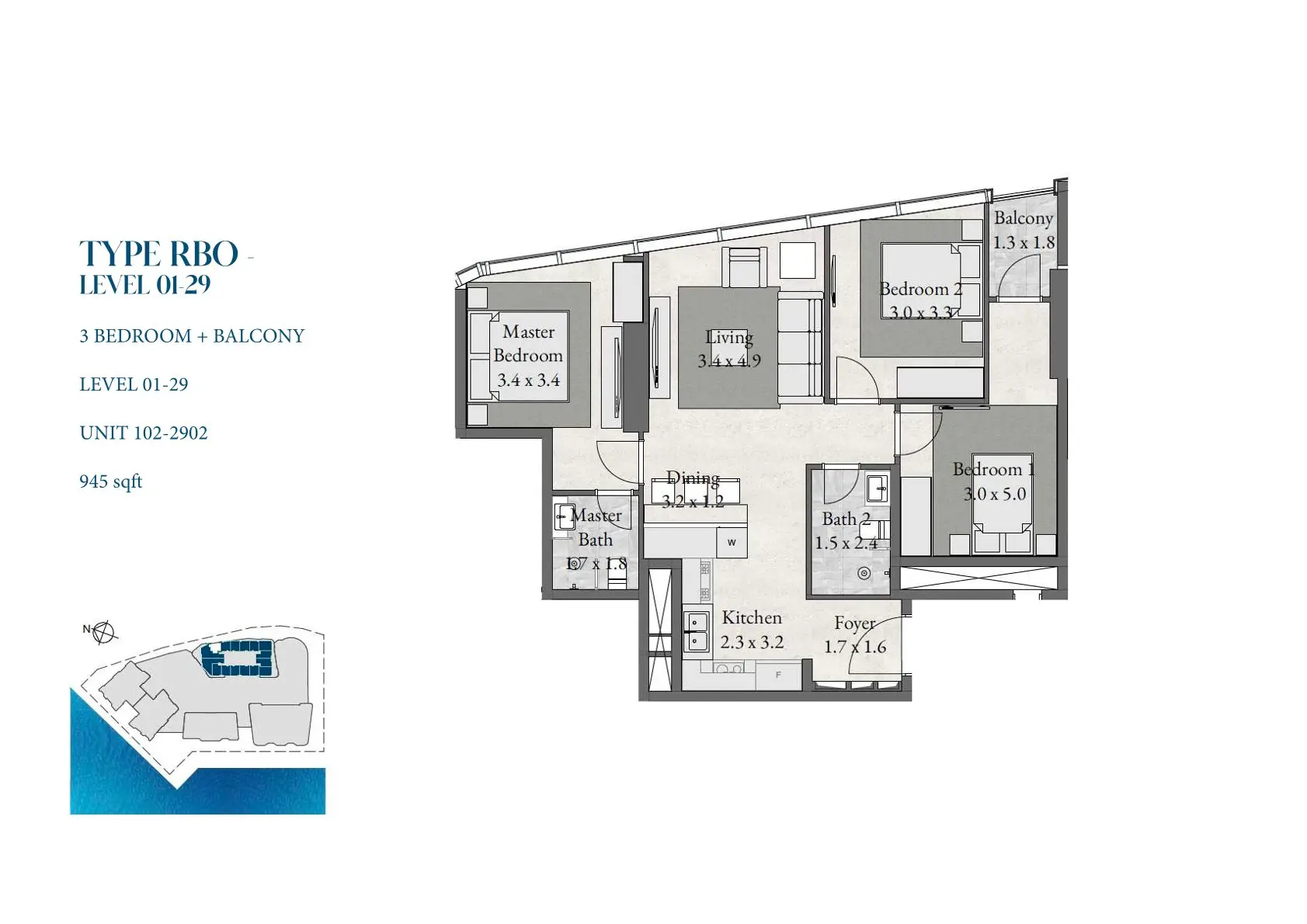 Type E floor plan