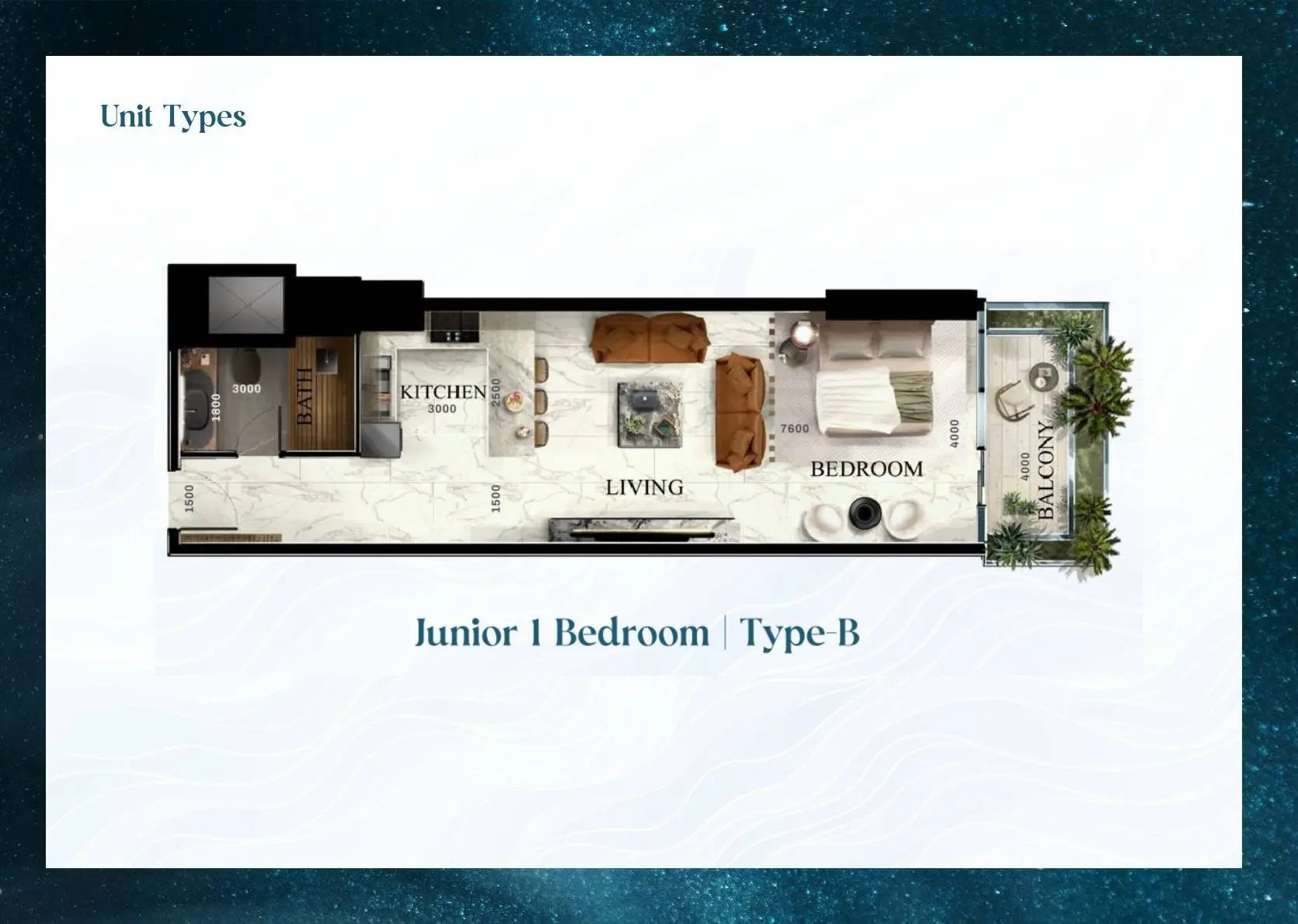 Type B floor plan