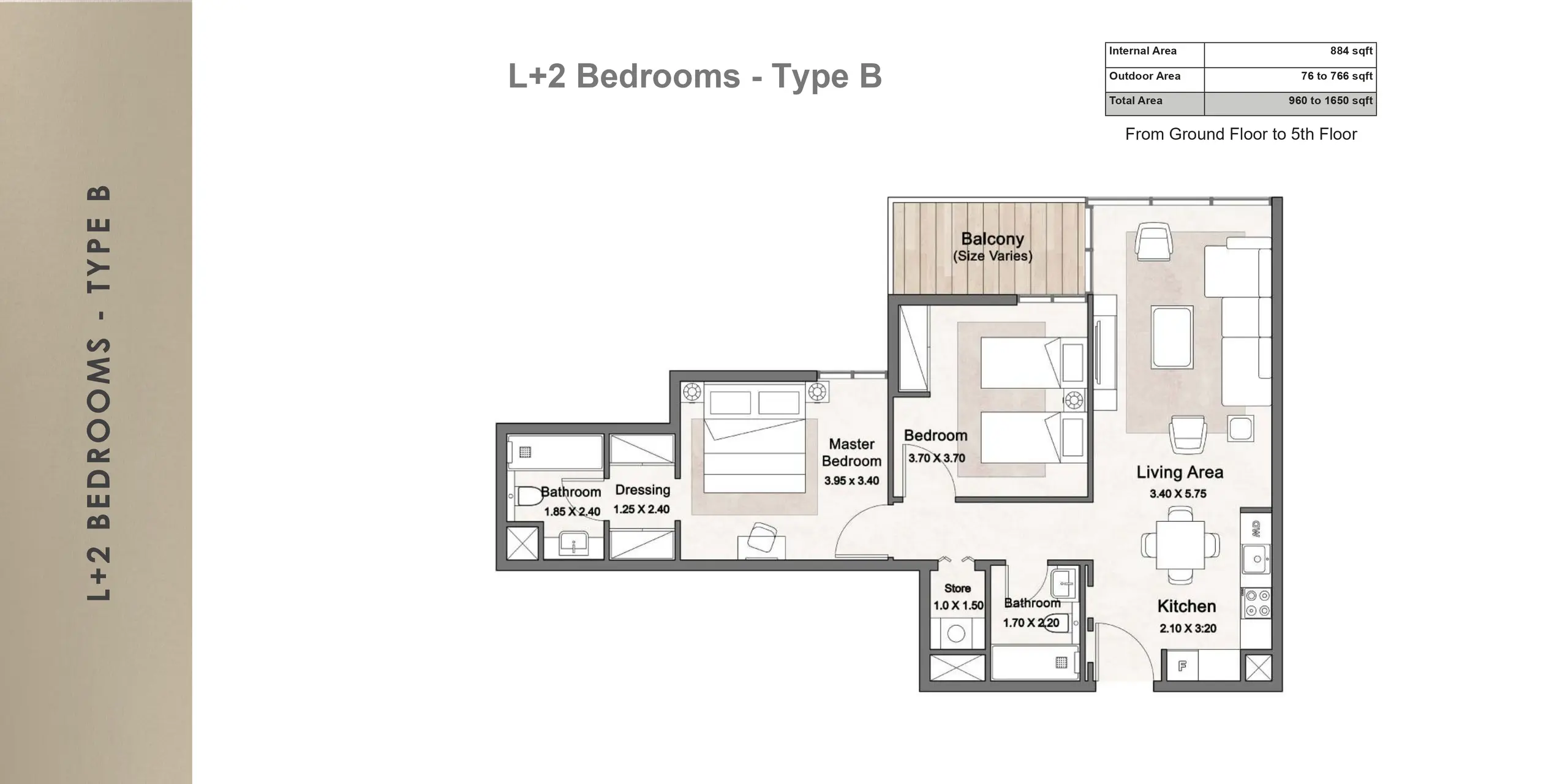 Type B floor plan