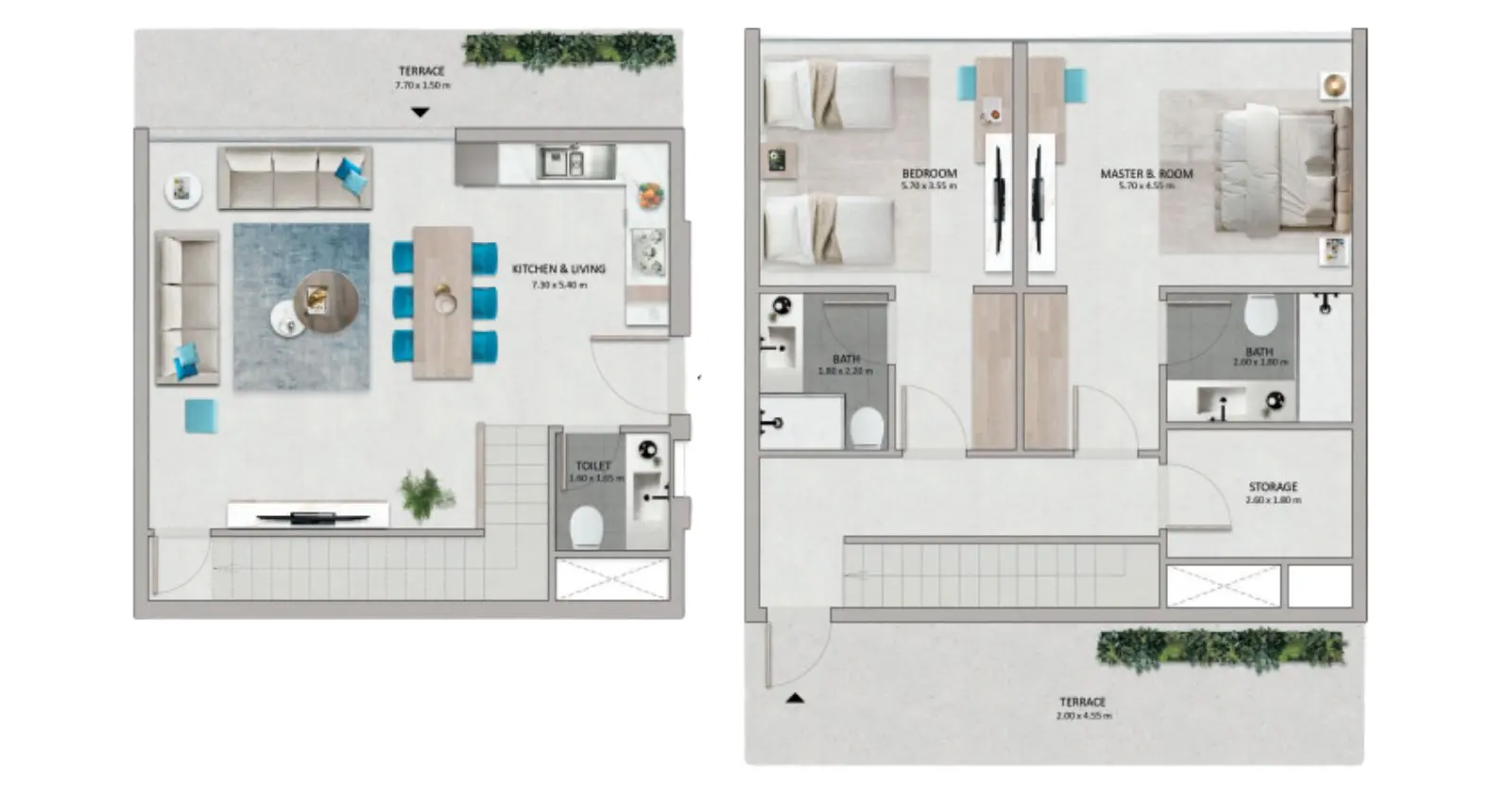Townhouse floor plan