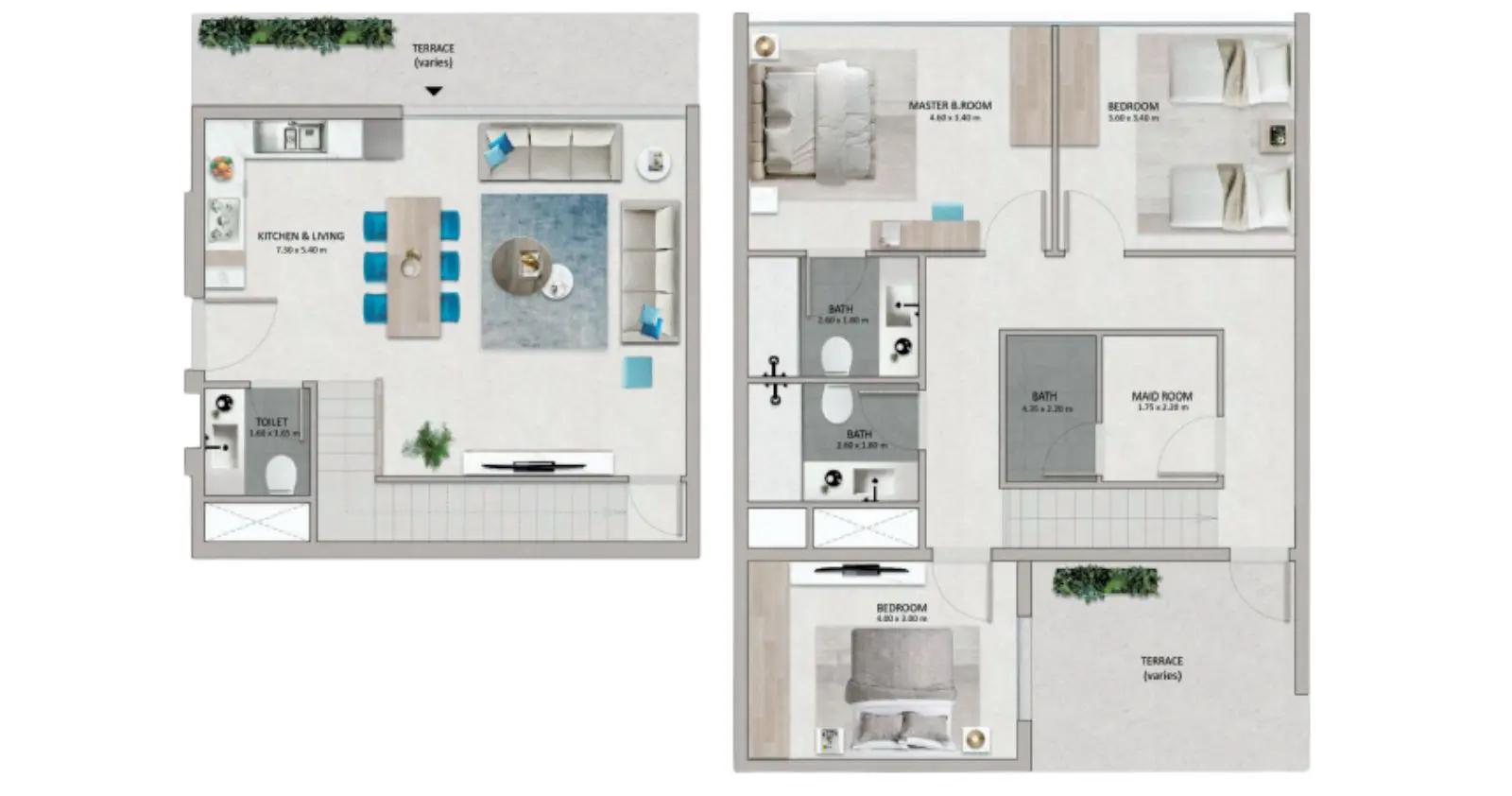 Townhouse floor plan
