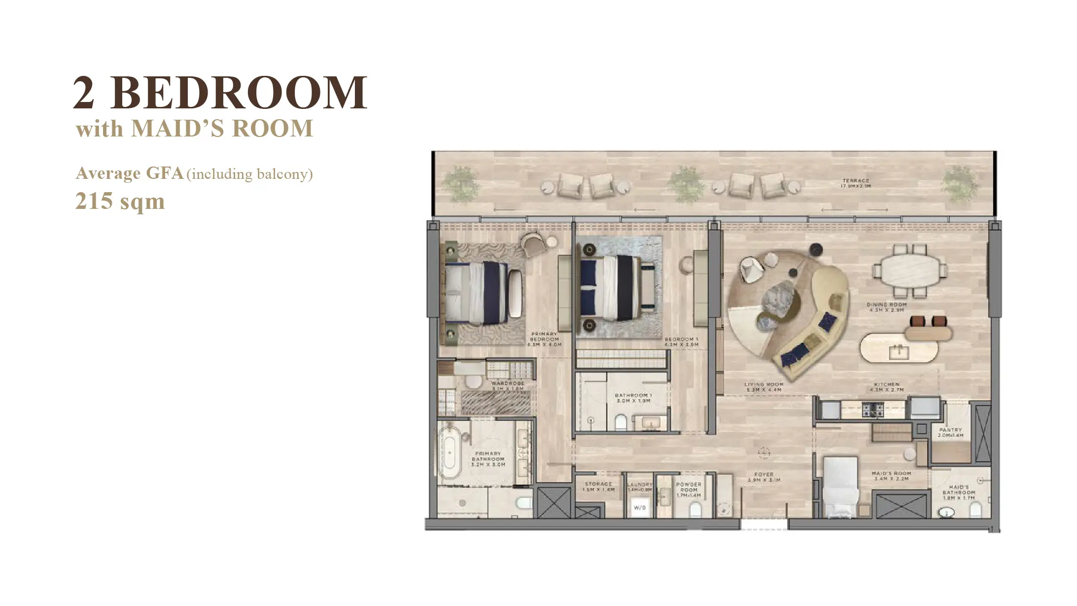 Type 3 floor plan