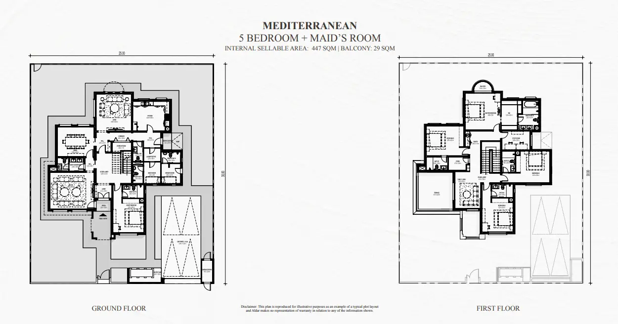 Mediterranean floor plan