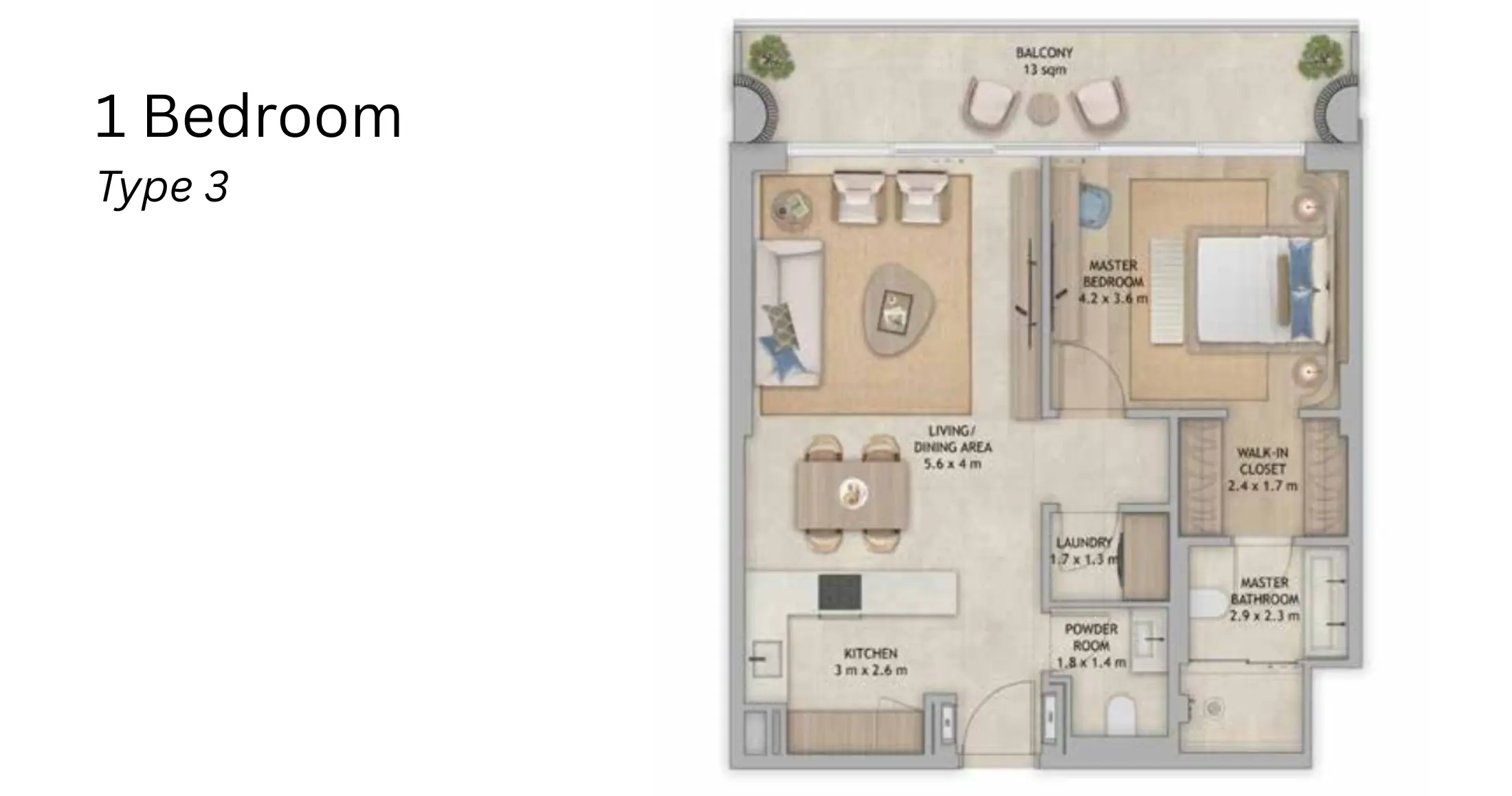 Type 3 floor plan