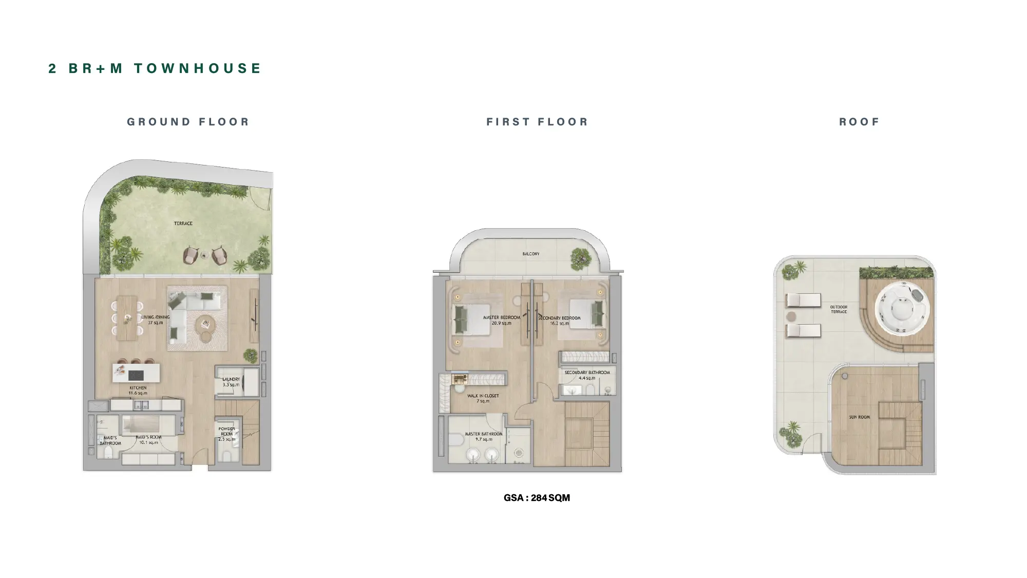 Townhouse floor plan