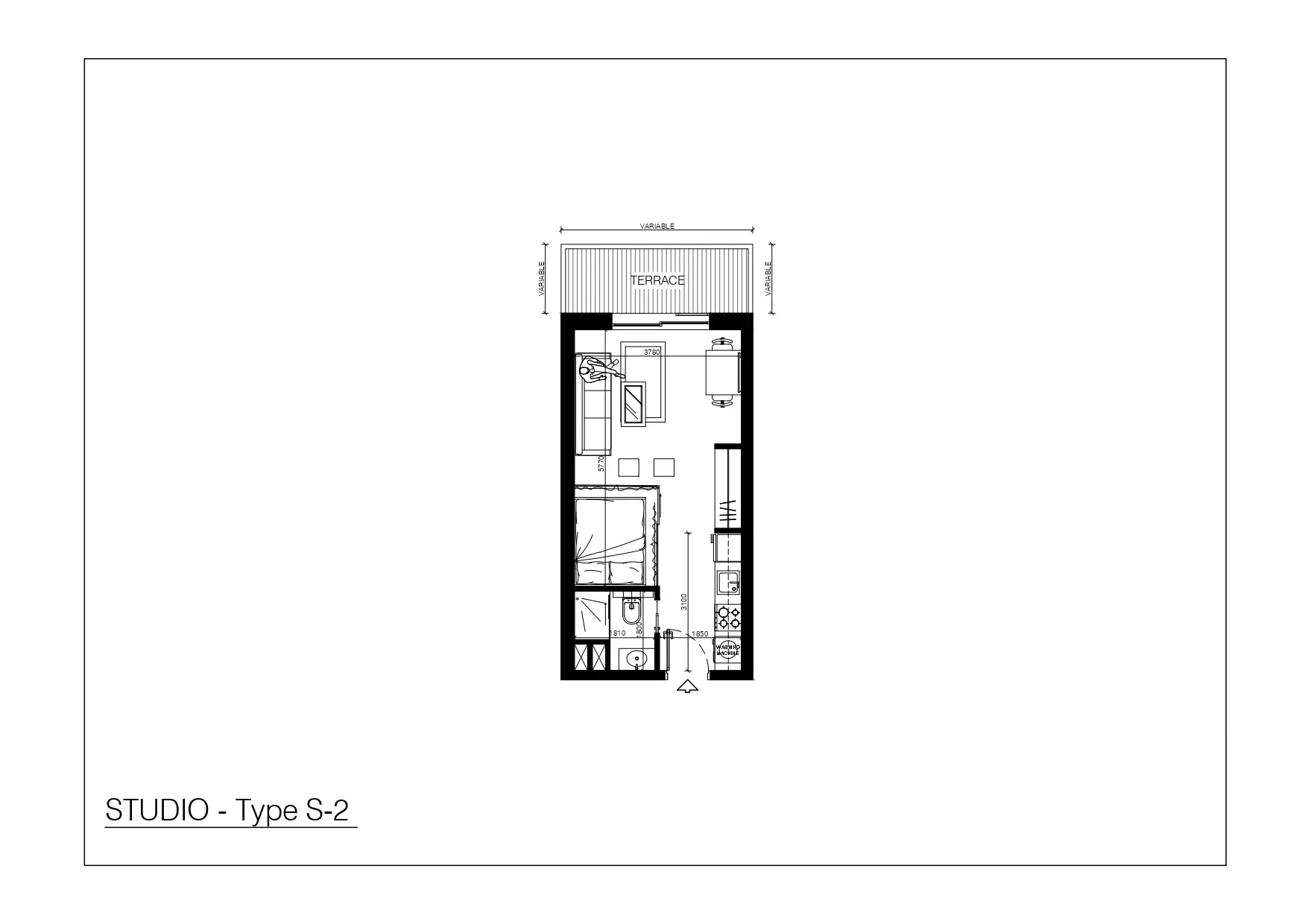 Type S2 floor plan