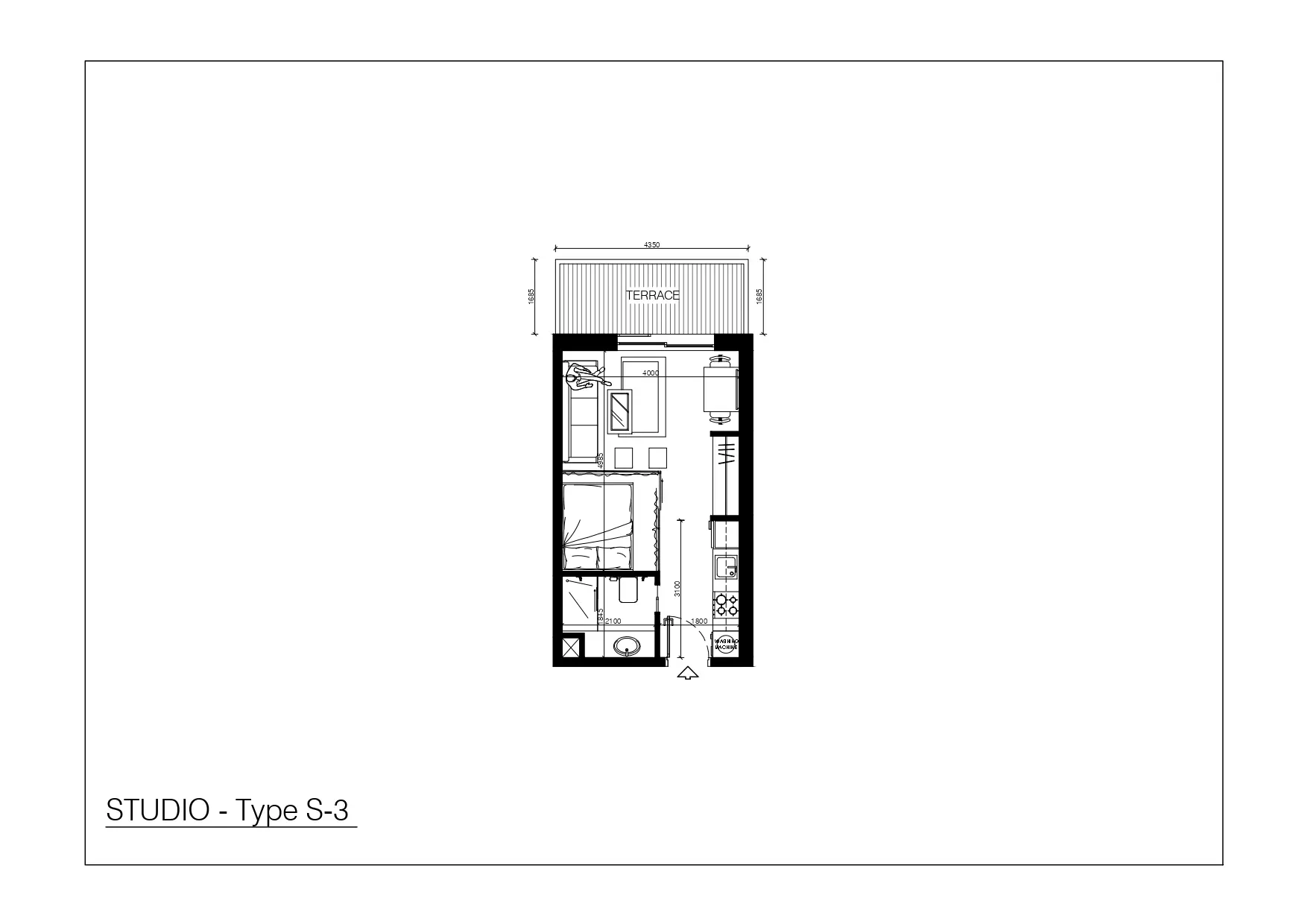 Type S3 floor plan
