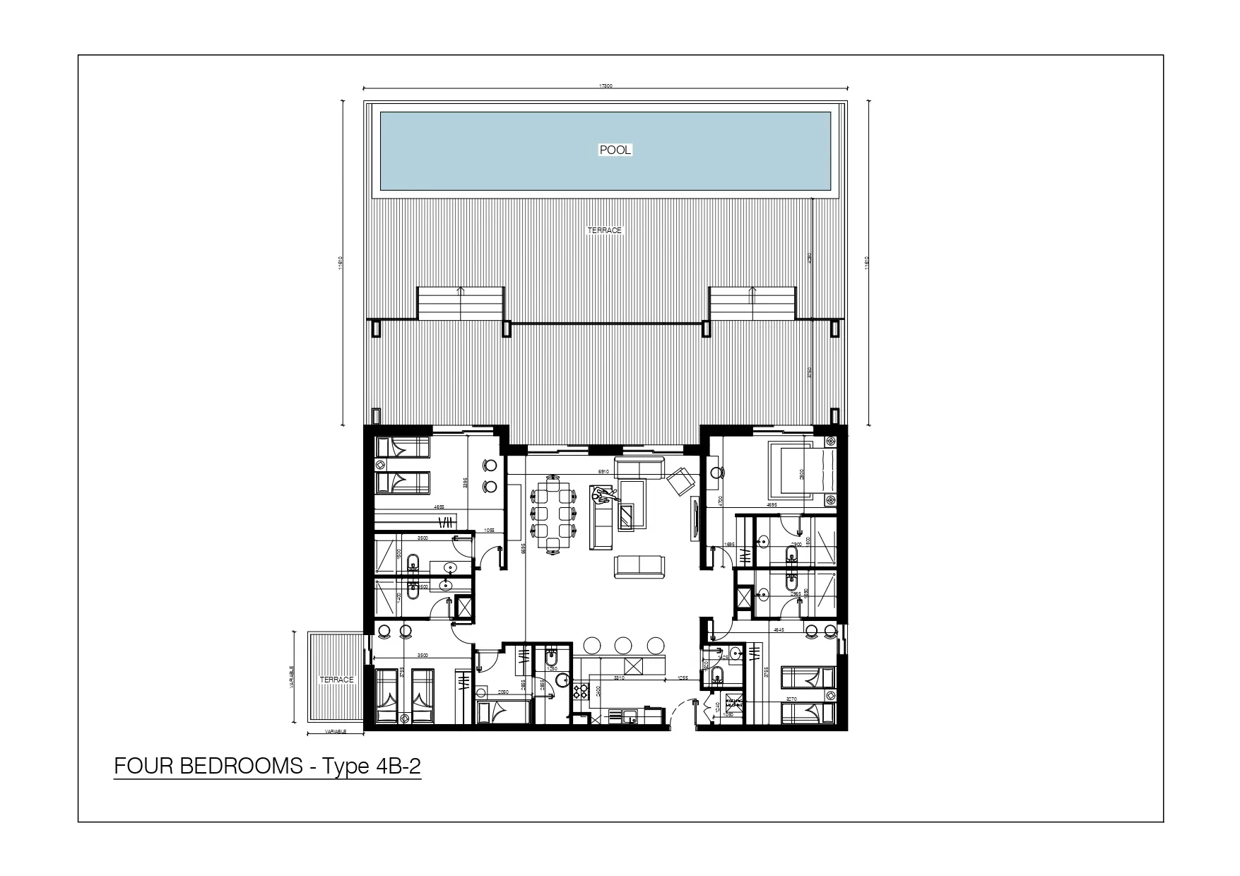 Type 4B-2 floor plan