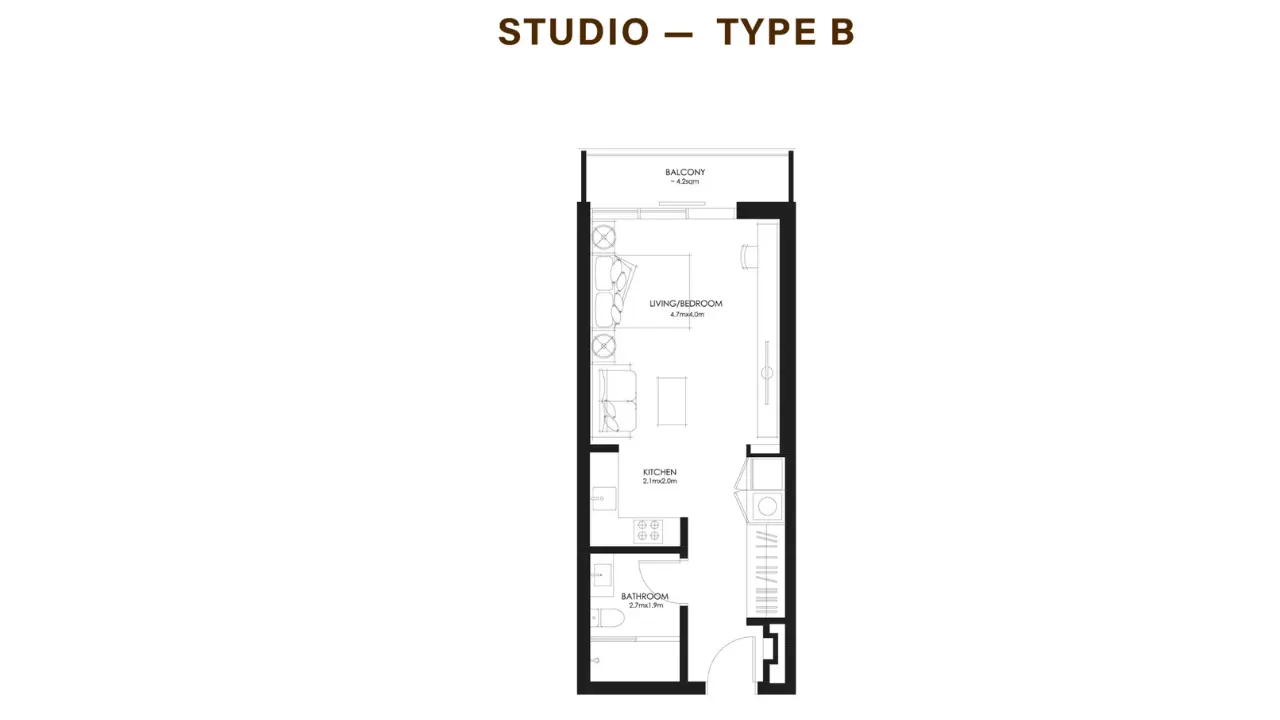 Type B floor plan