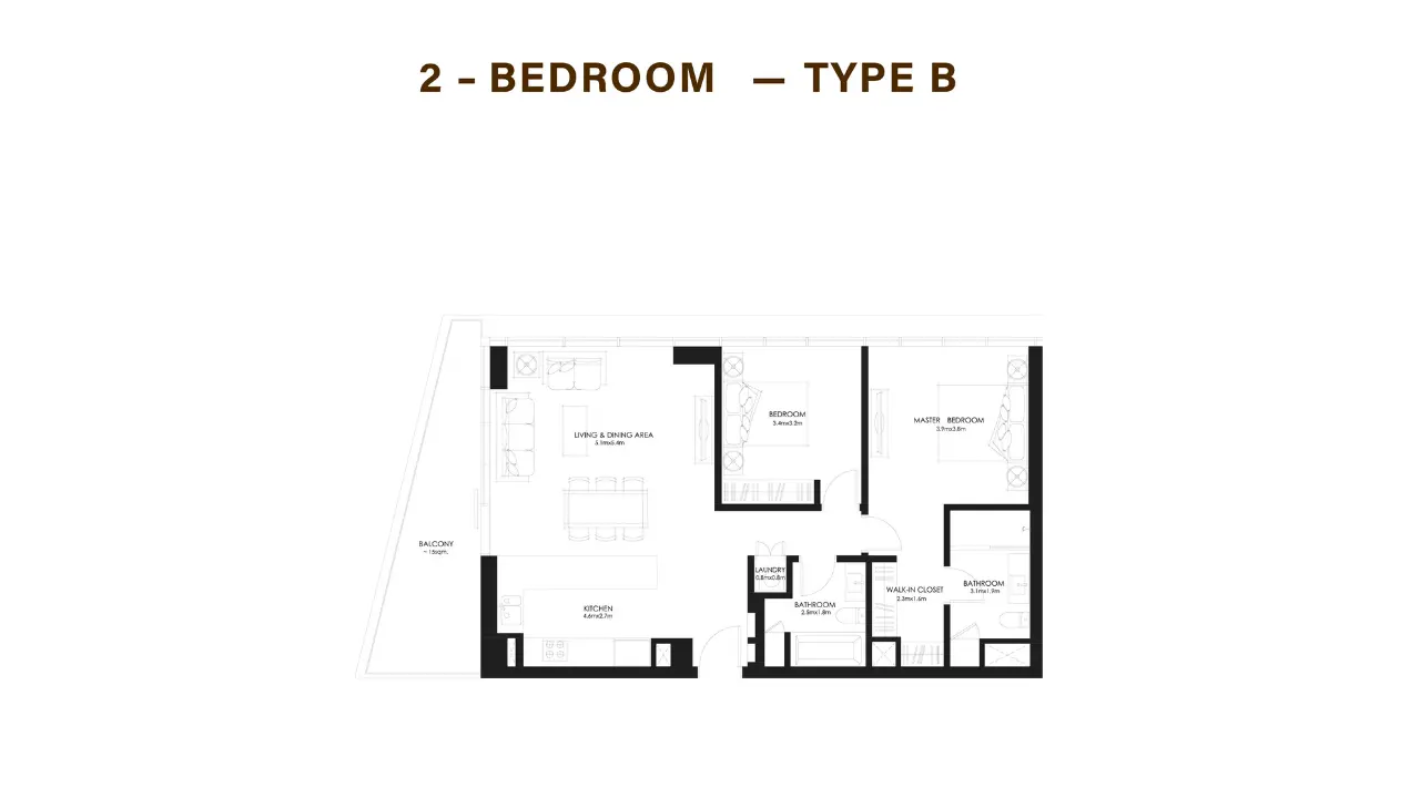 Type B floor plan