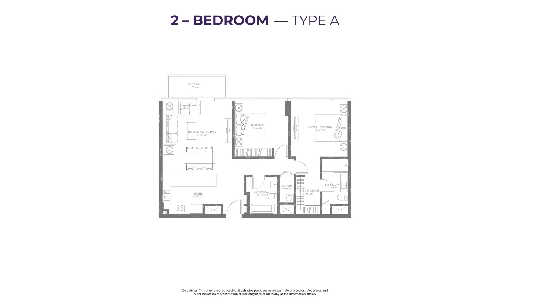 Type A floor plan