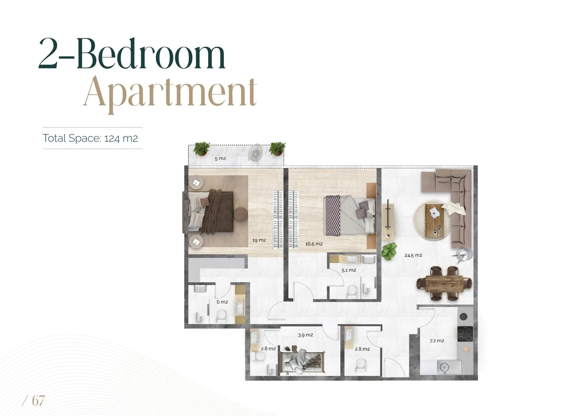 Type A floor plan