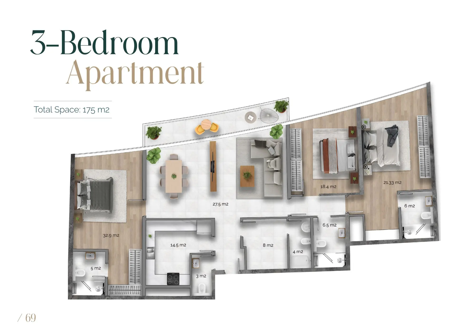 Type A floor plan