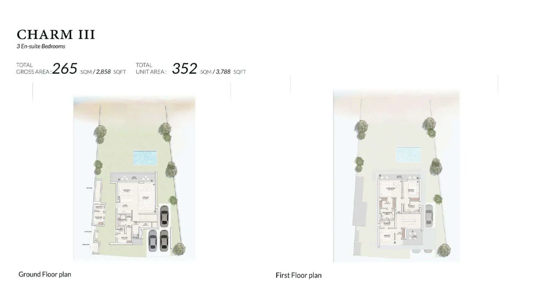 CHARM III floor plan
