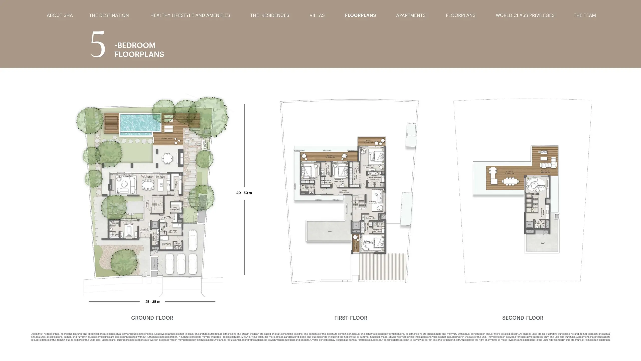 Villas floor plan