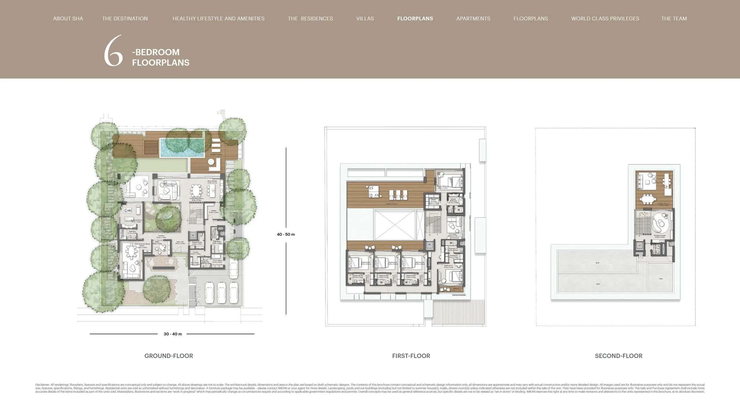 Villa floor plan