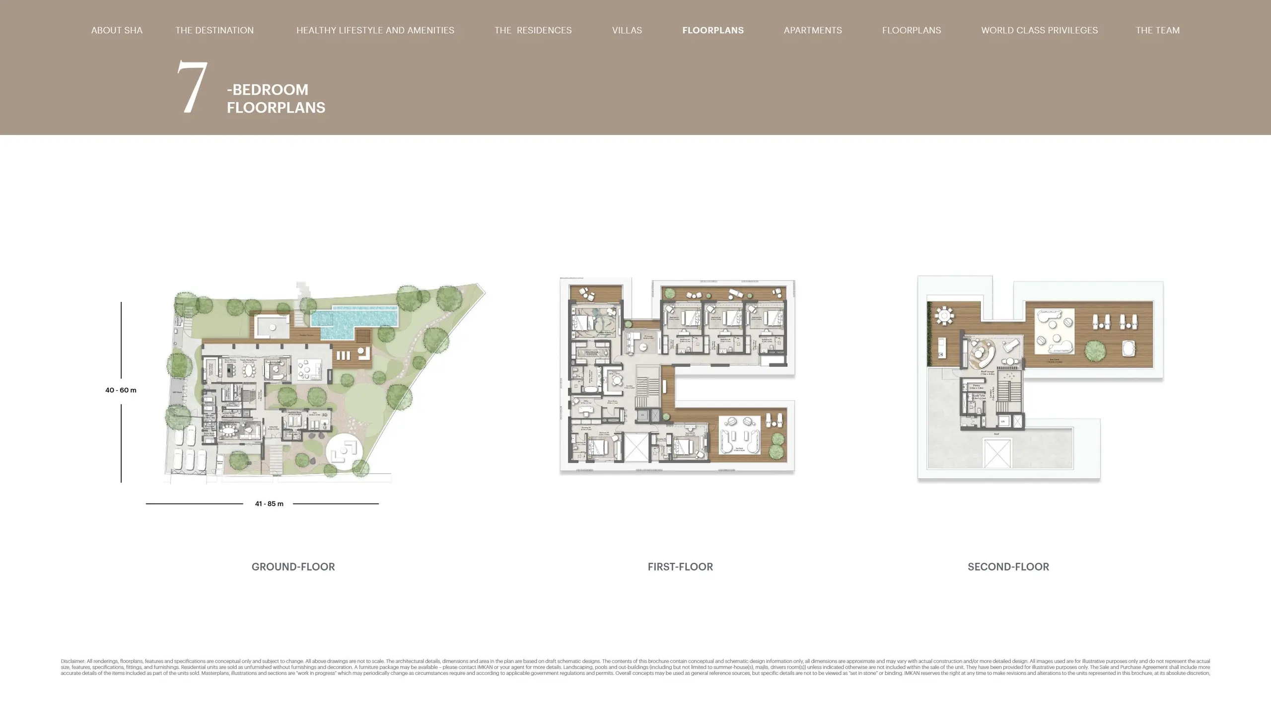 Villa floor plan