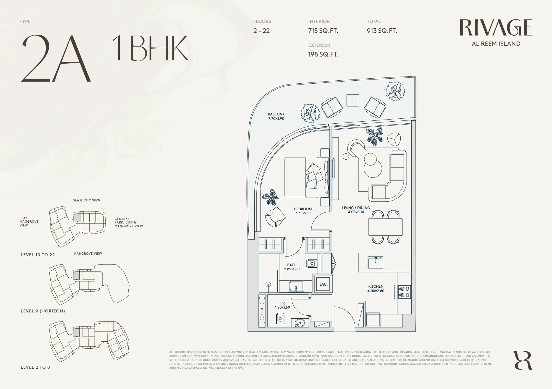 Type 2A floor plan