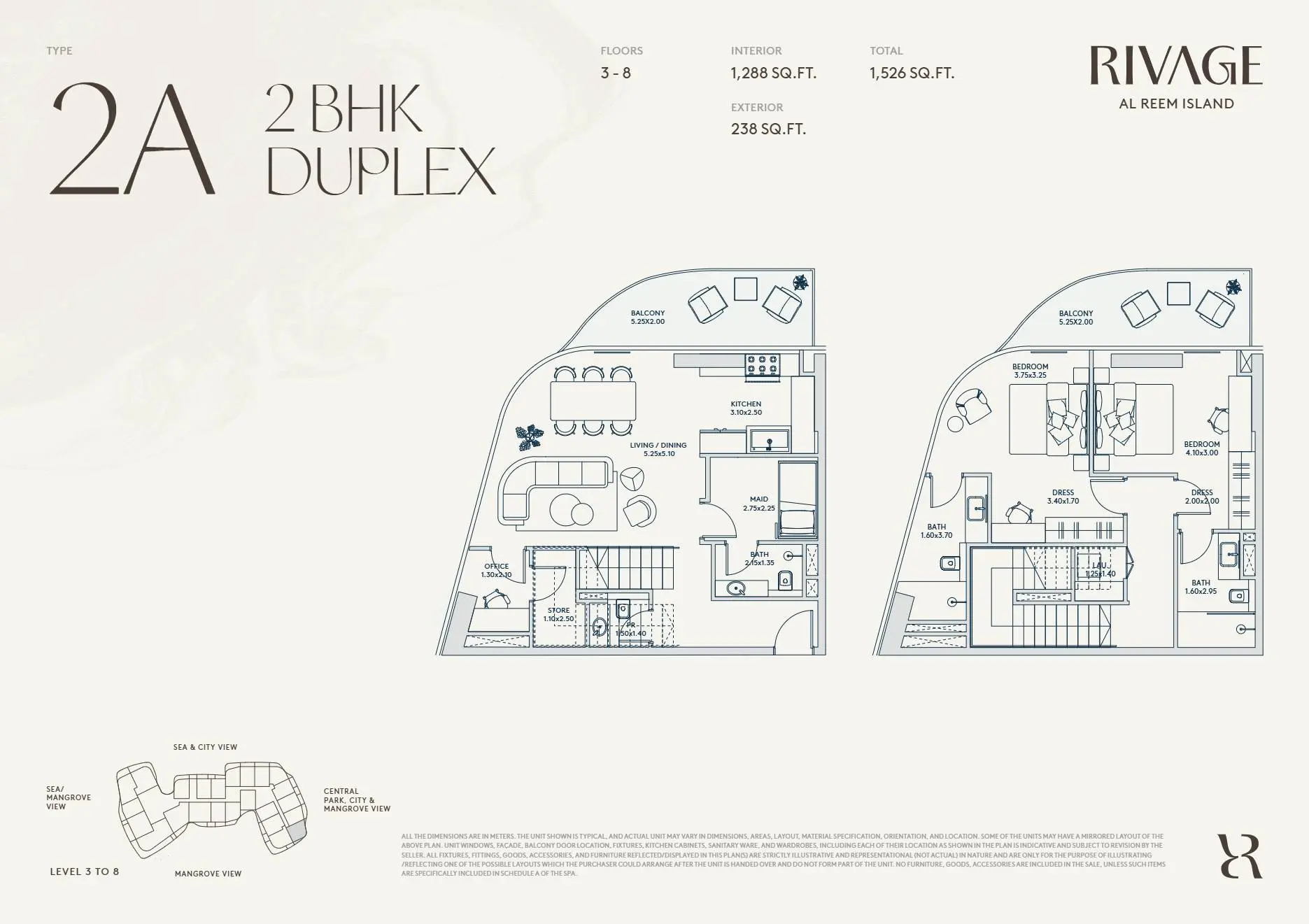 Type 2A floor plan