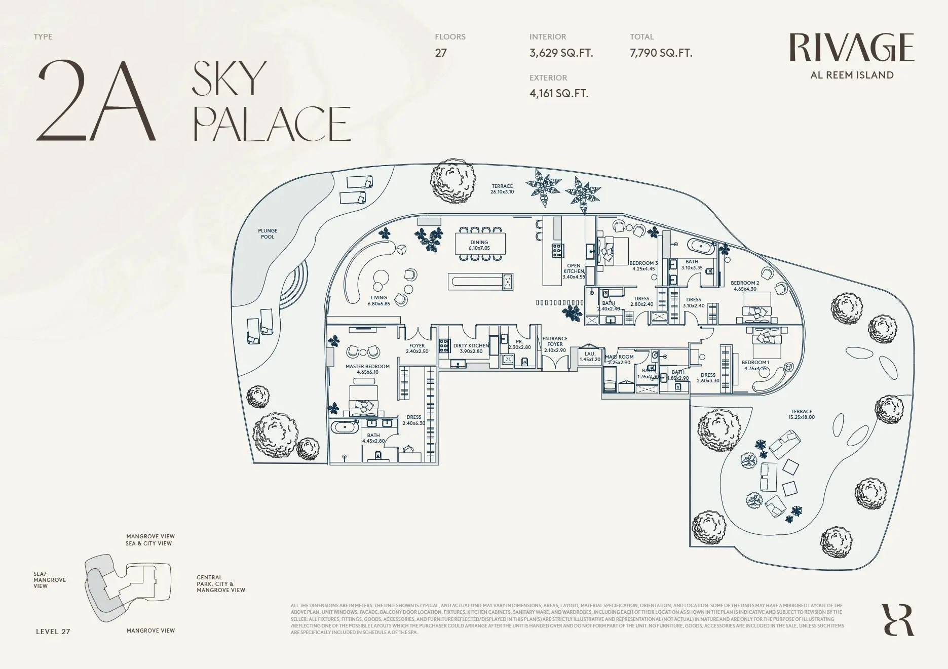 type 2A floor plan