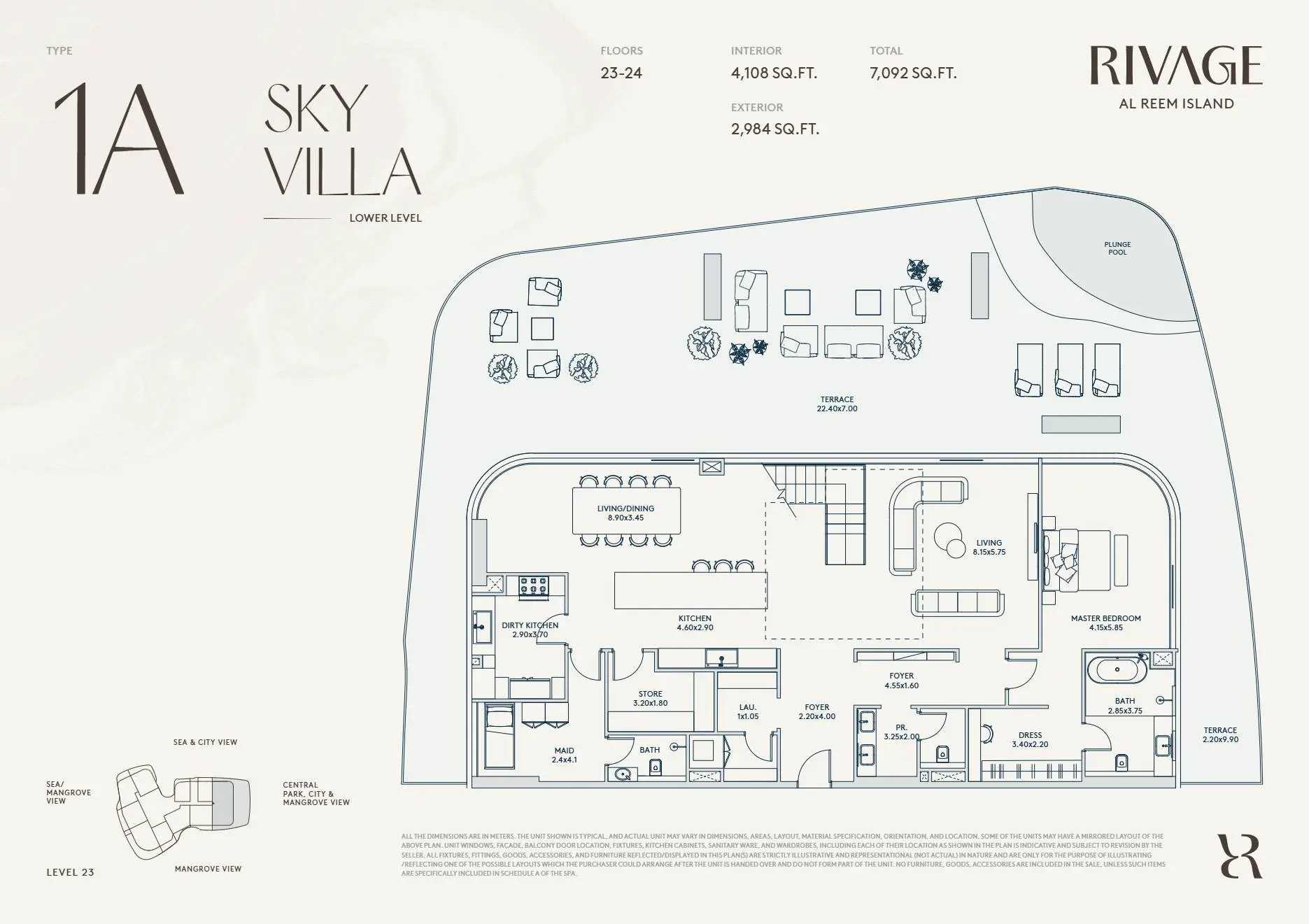 type 1A floor plan
