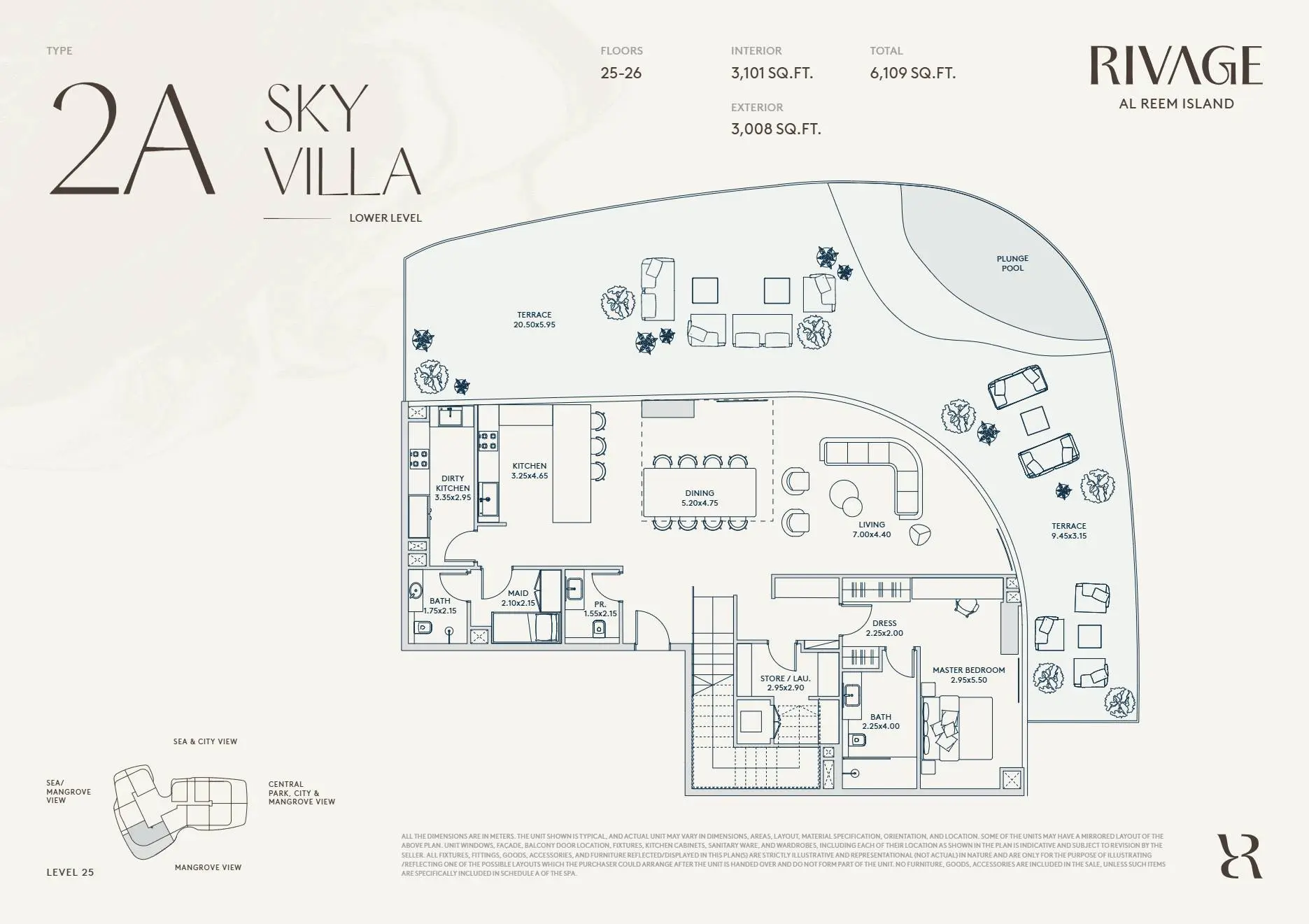 type 2A floor plan