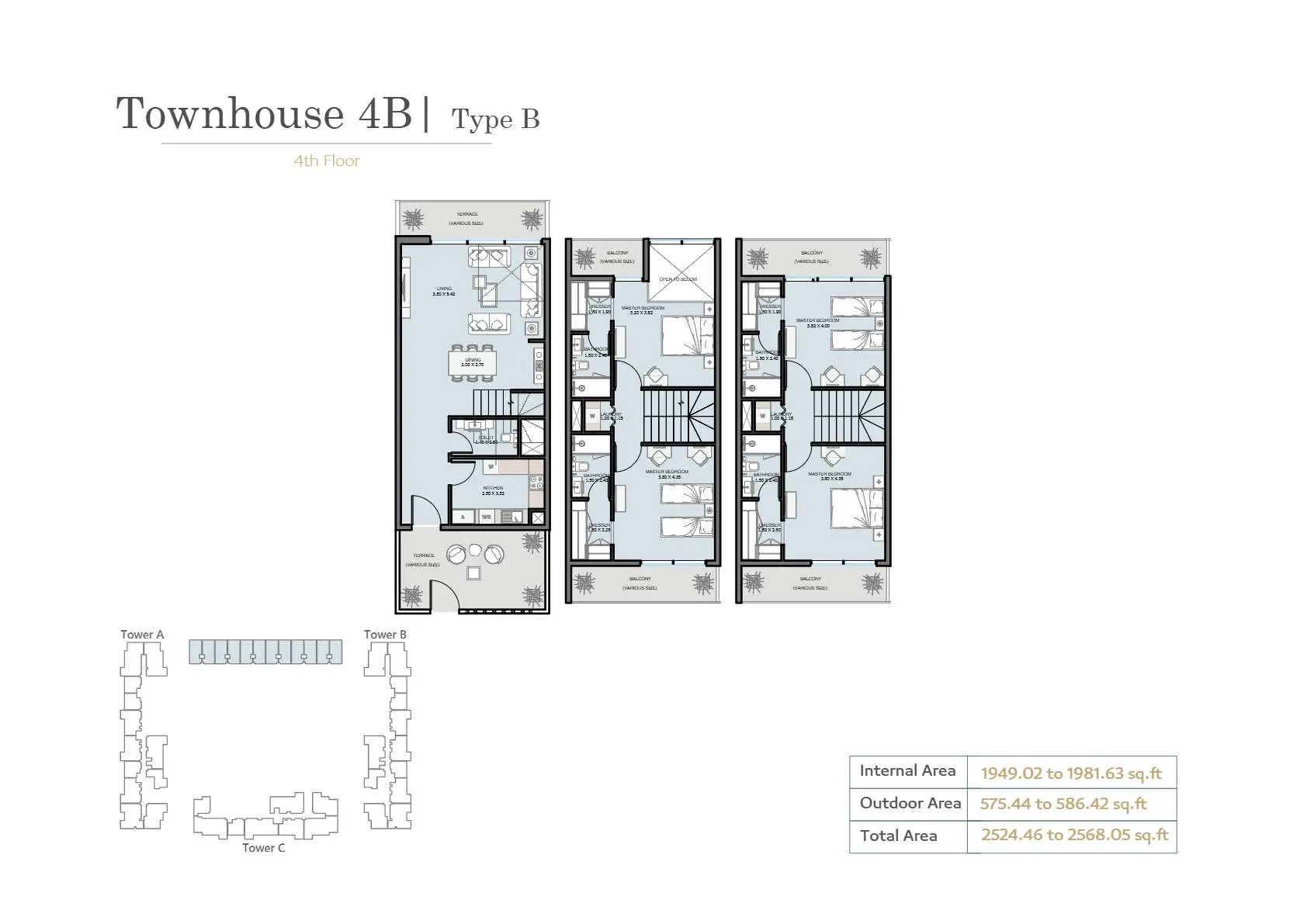 Type B floor plan