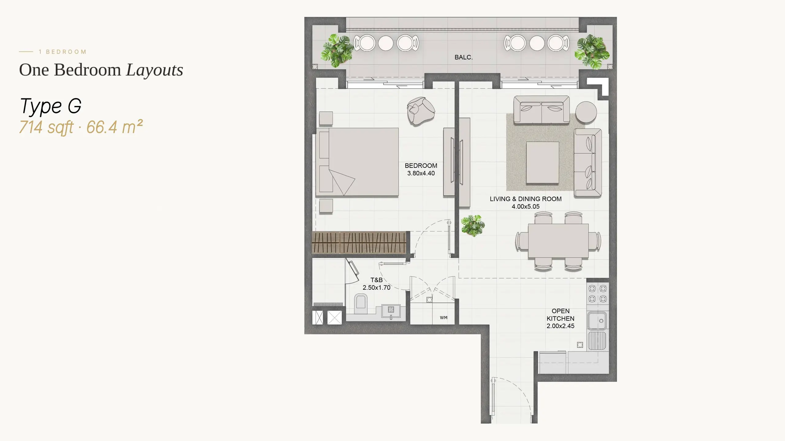 Type G floor plan