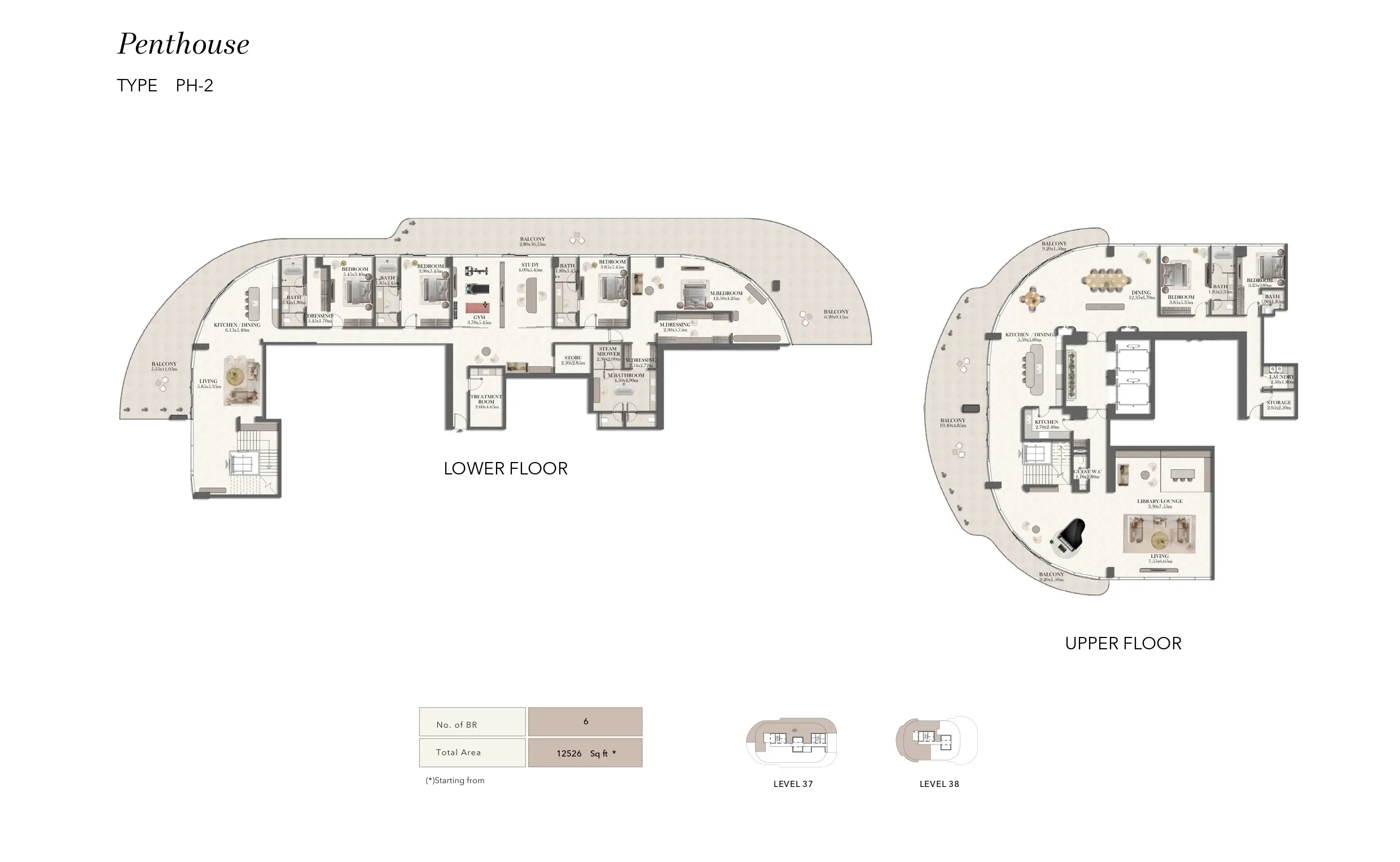 Type 2 floor plan
