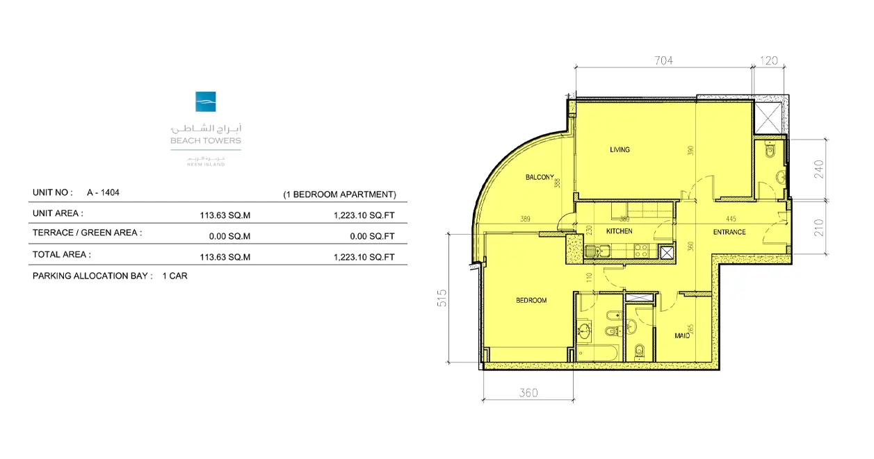 Type C floor plan