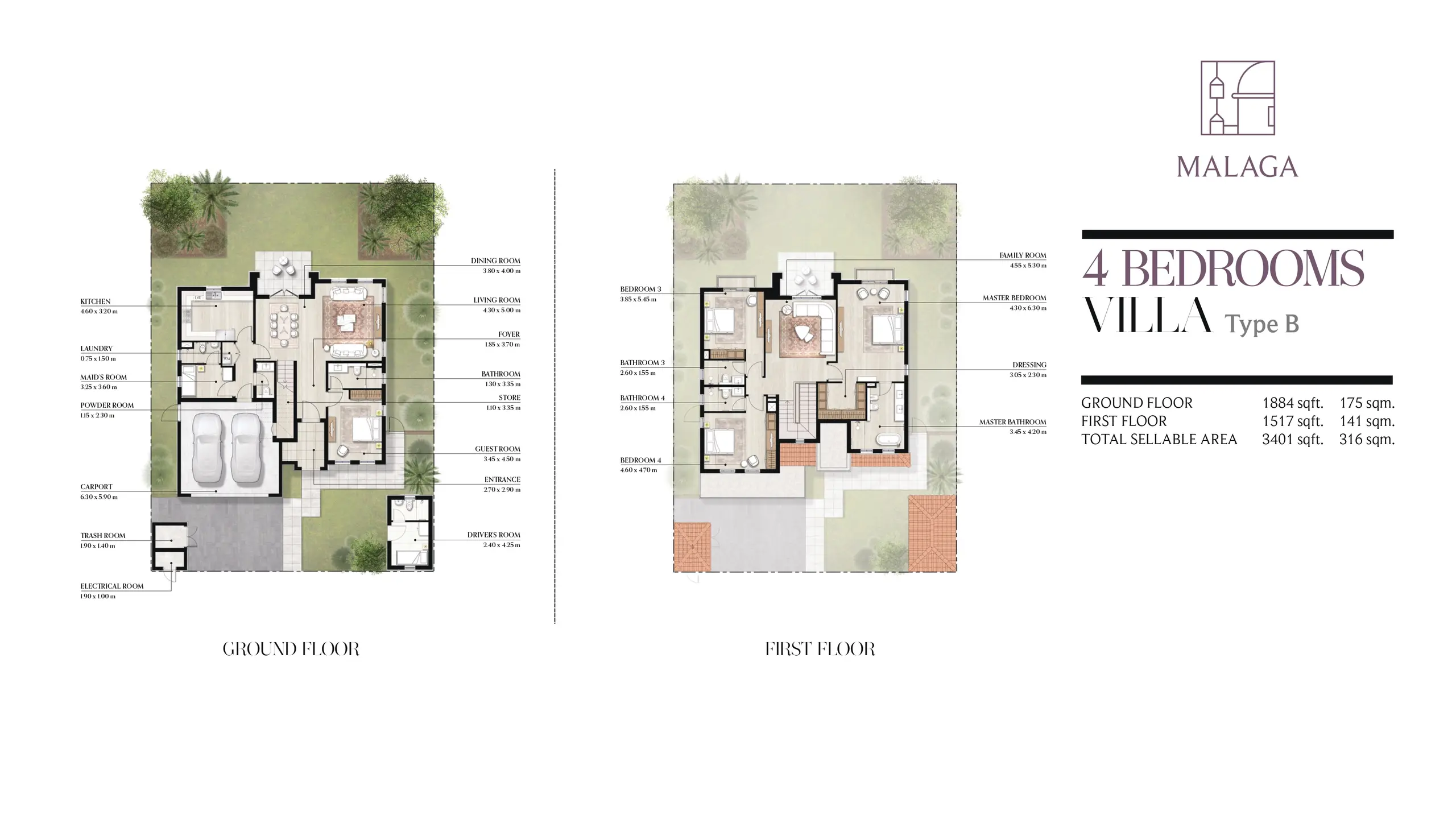 Type B floor plan