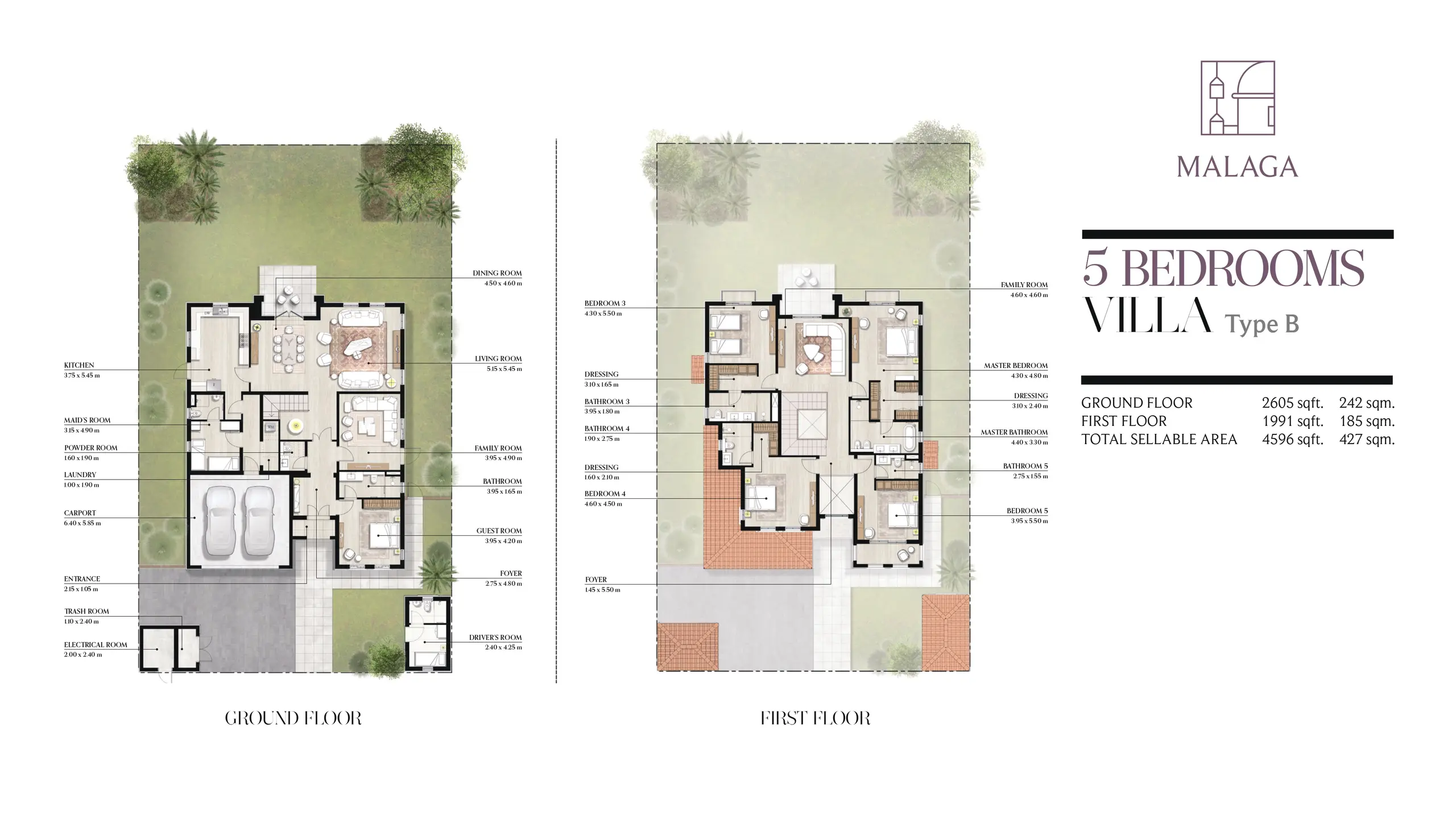 Type B floor plan