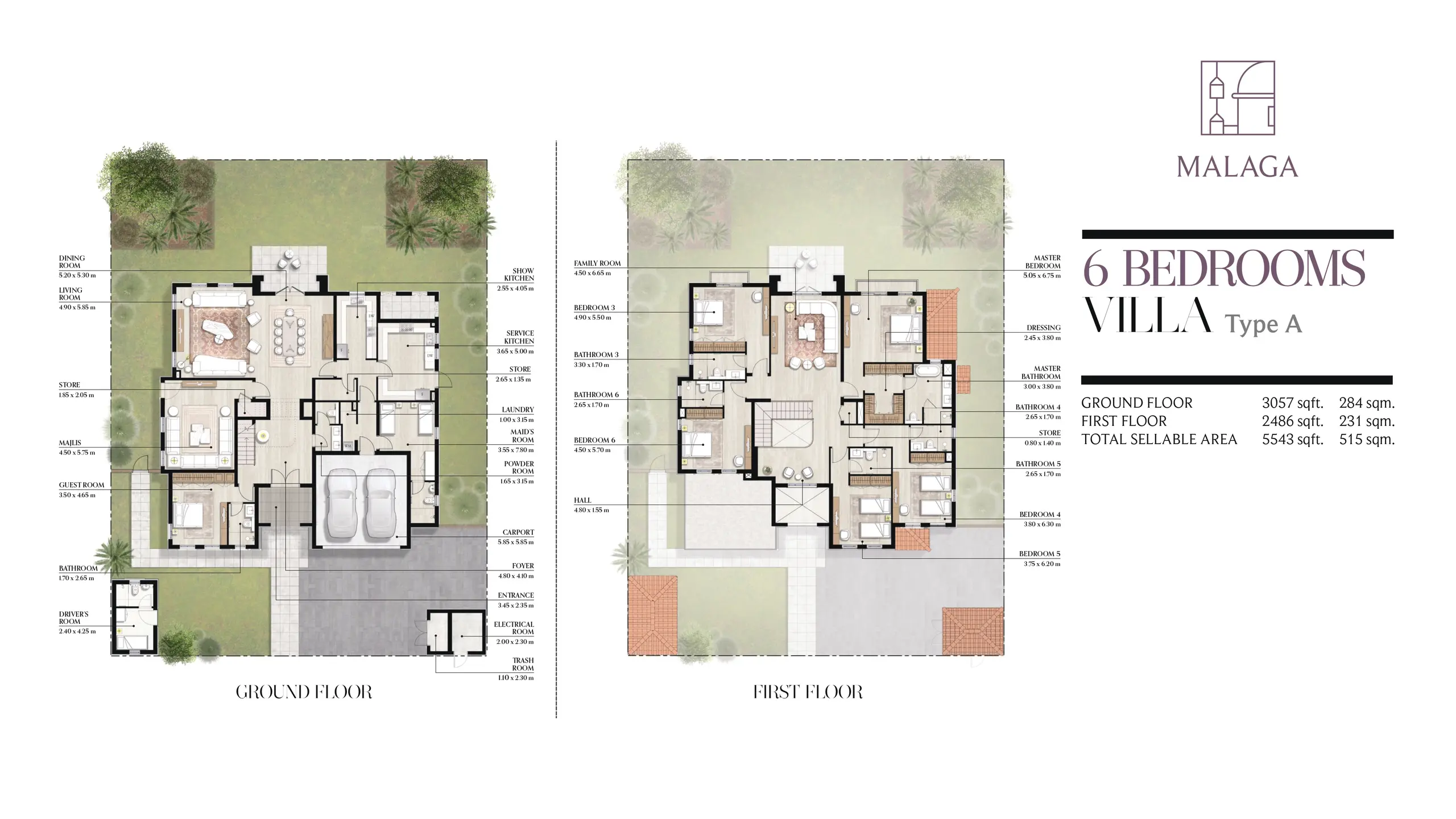 Type A floor plan