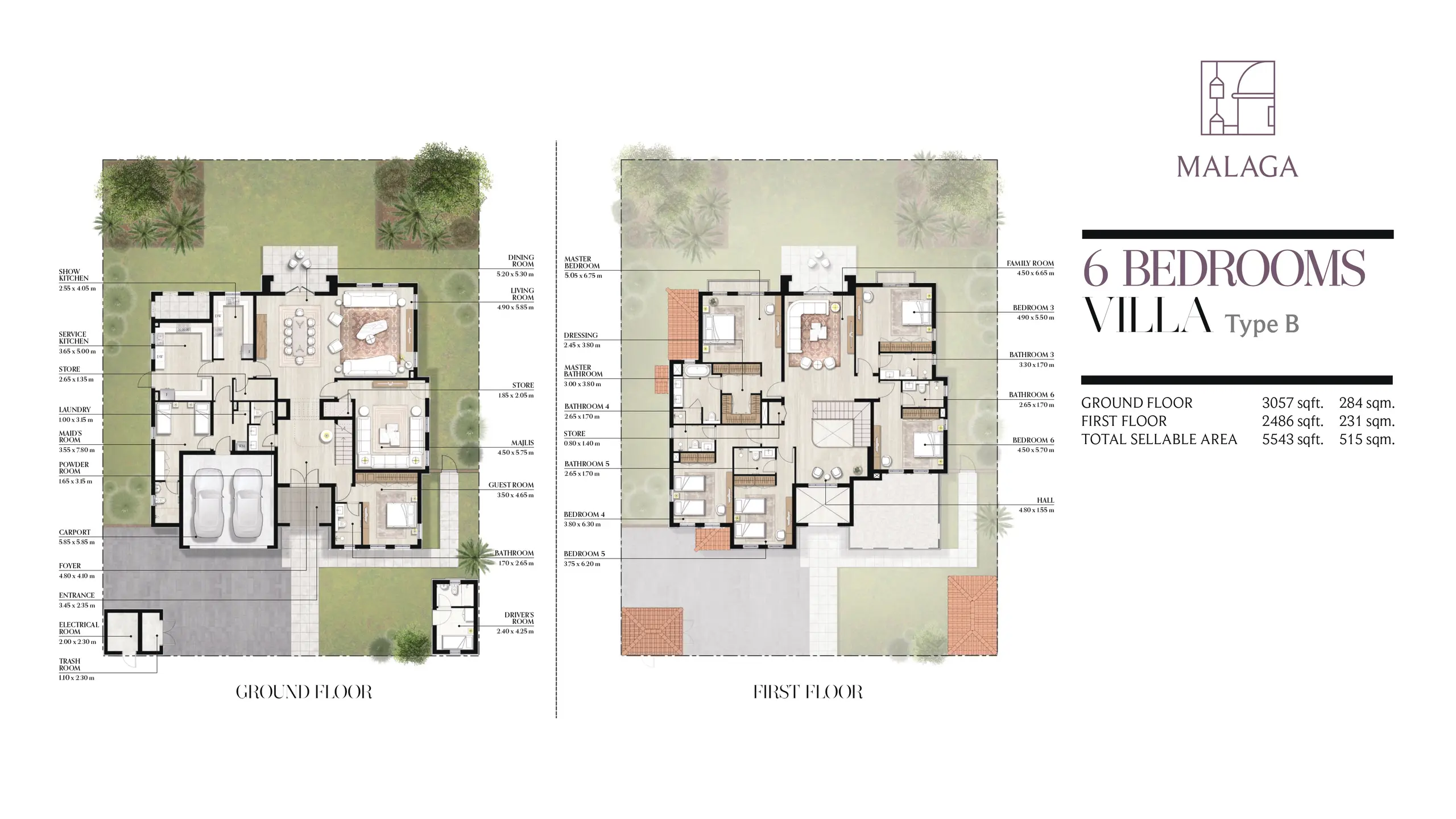 Type B floor plan