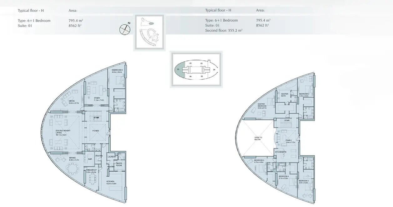 Penthouse - Type 2 floor plan