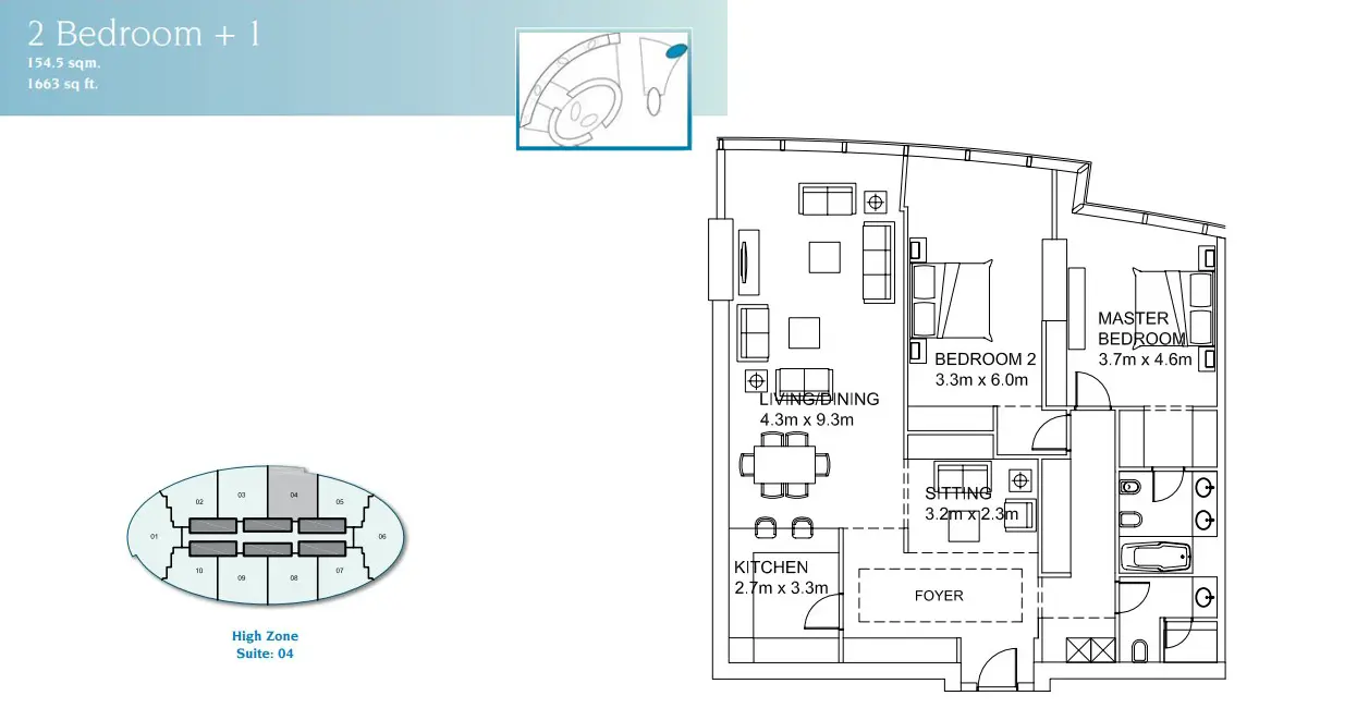 Type D floor plan