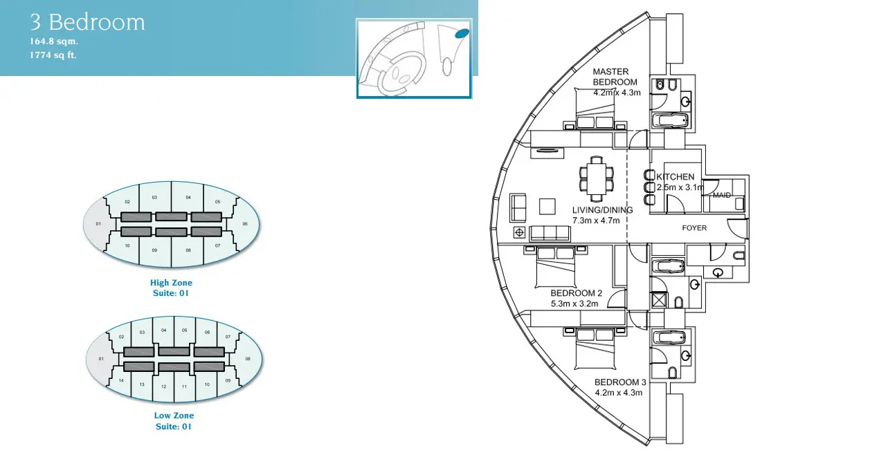 Type D floor plan