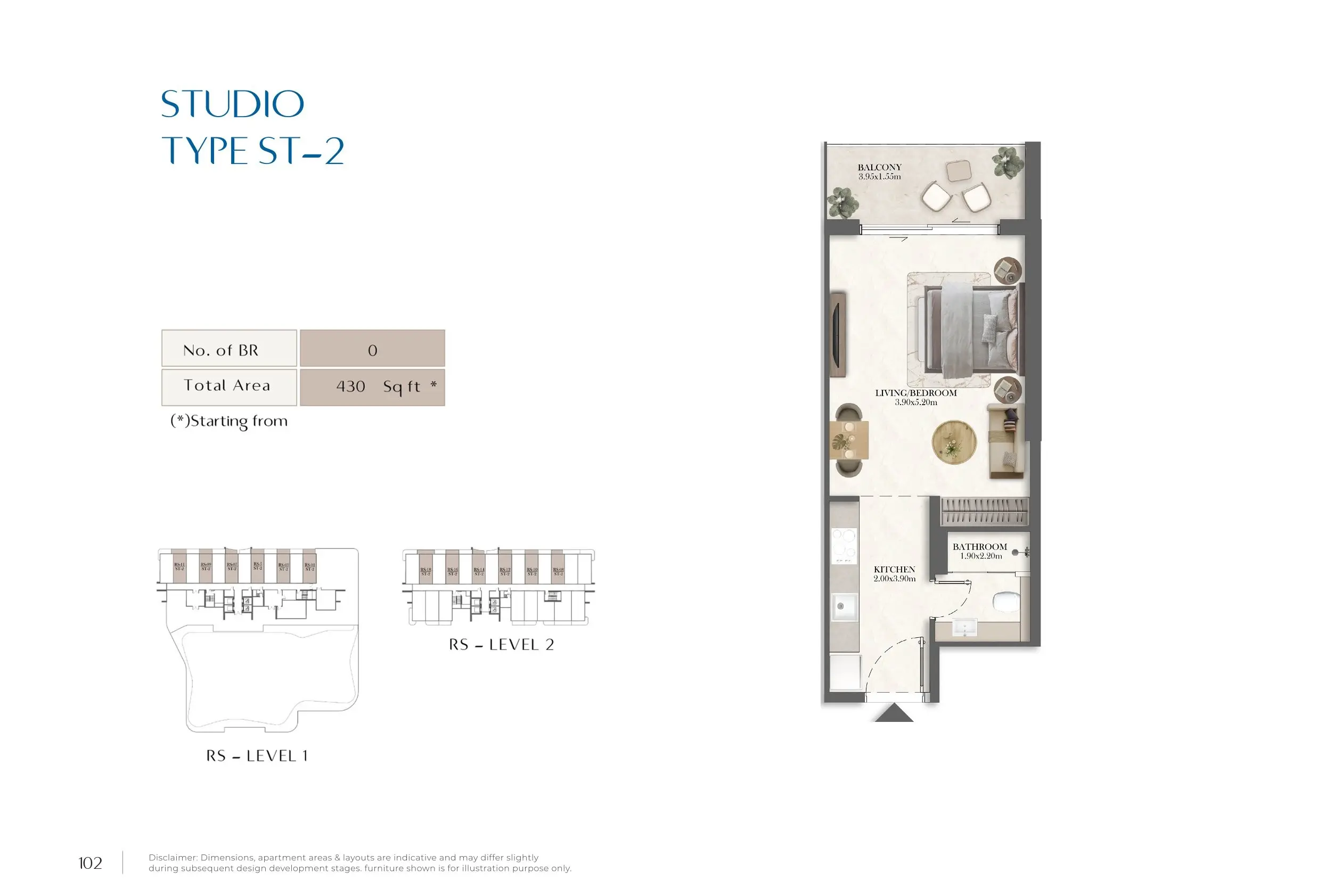 Type 2 floor plan