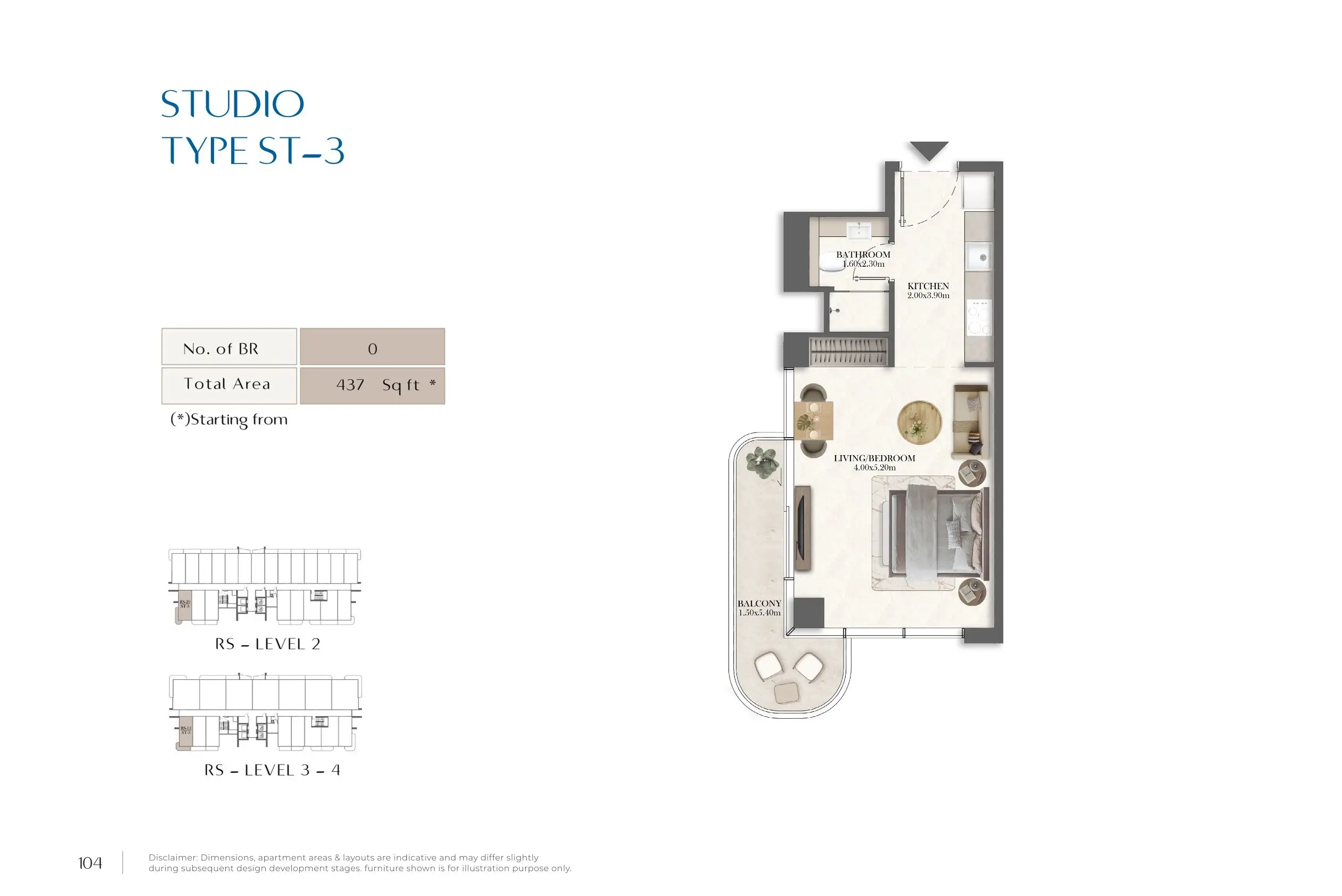 Type 3 floor plan