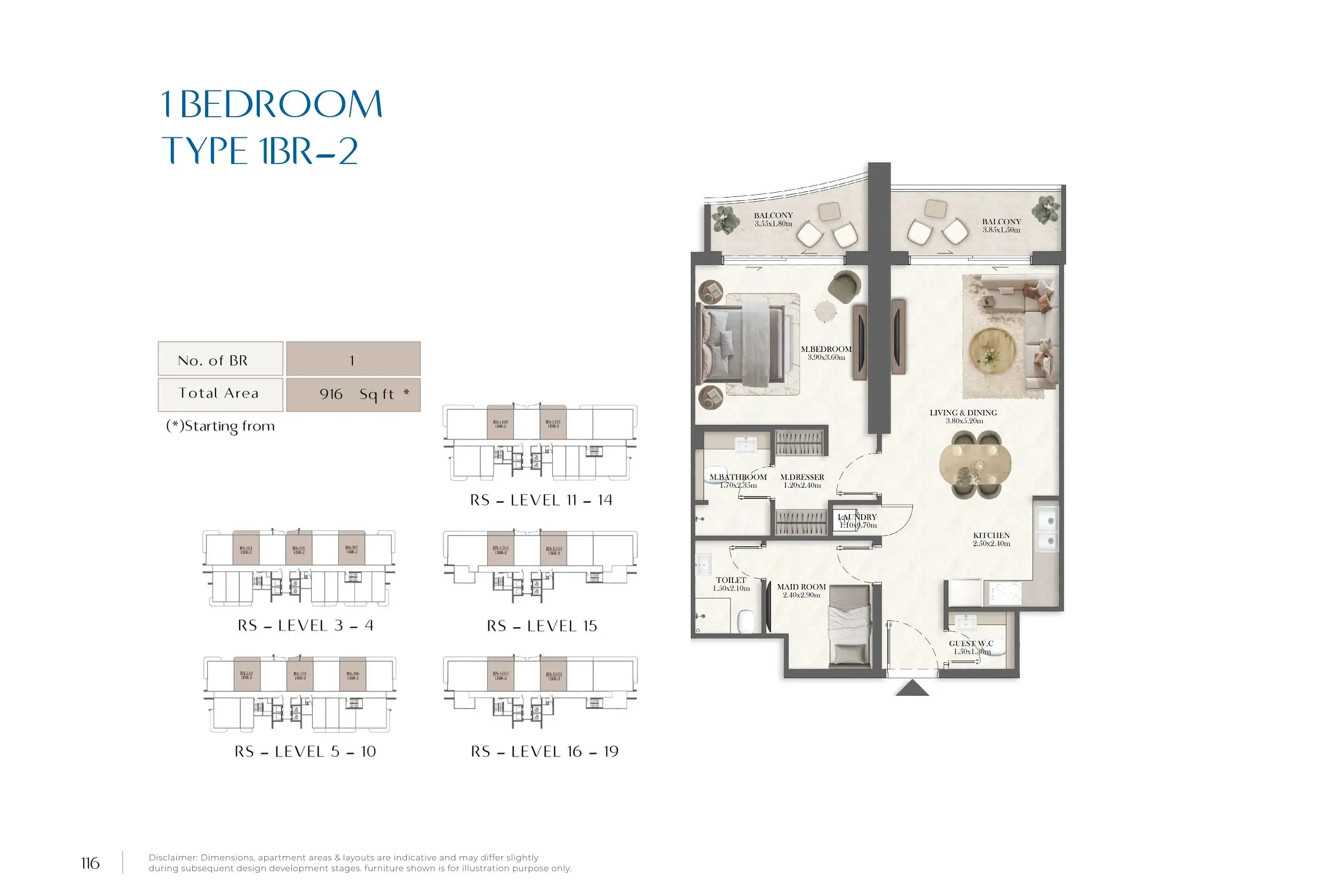 Type 2 floor plan