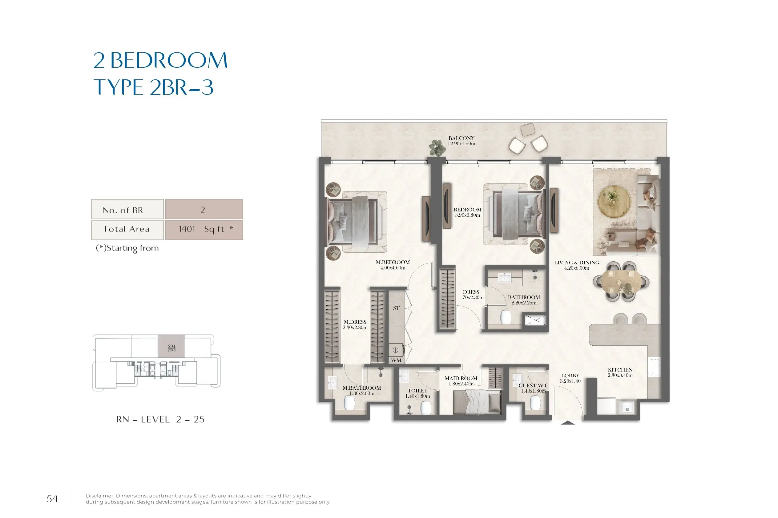 Type 3 floor plan