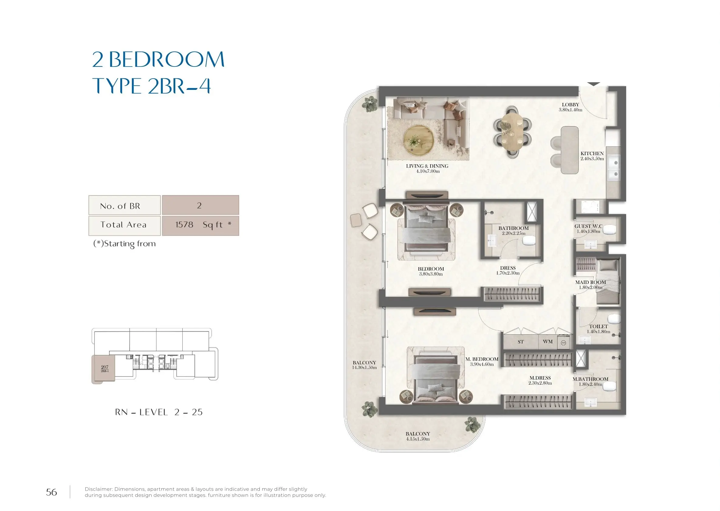 Type 4 floor plan