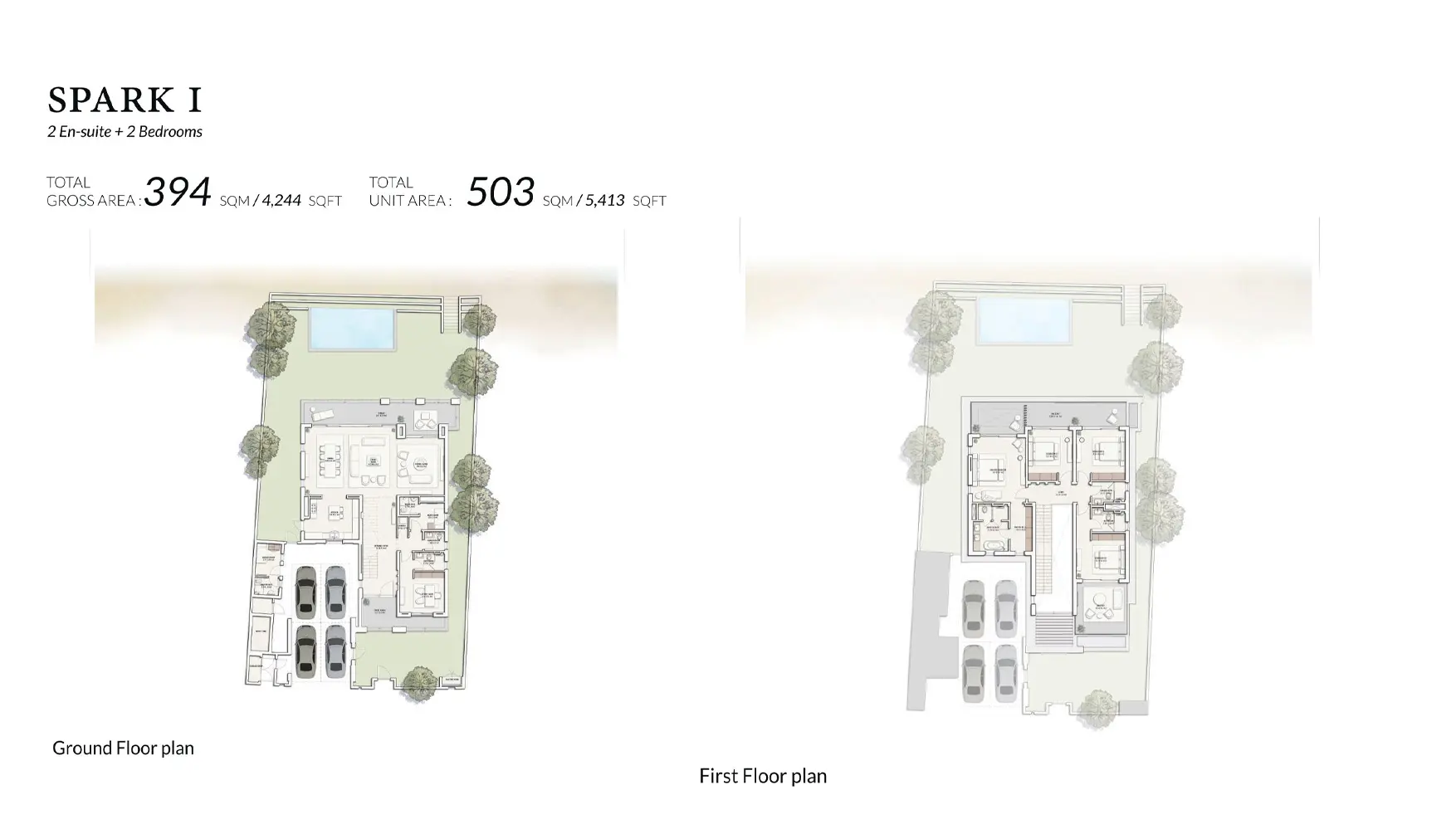Spark I floor plan