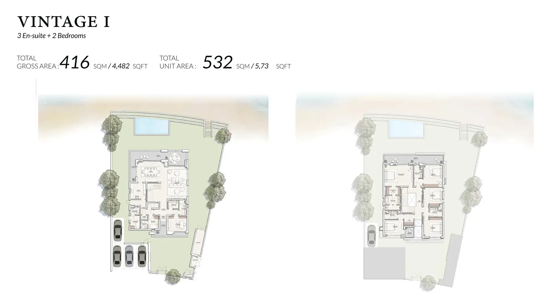 Vintage I floor plan