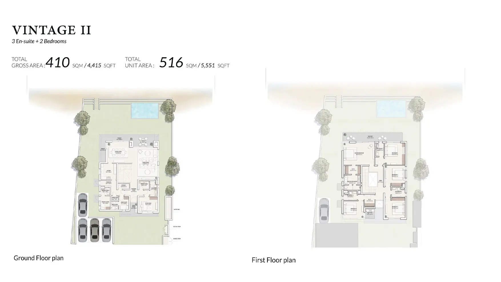 Vintage II floor plan