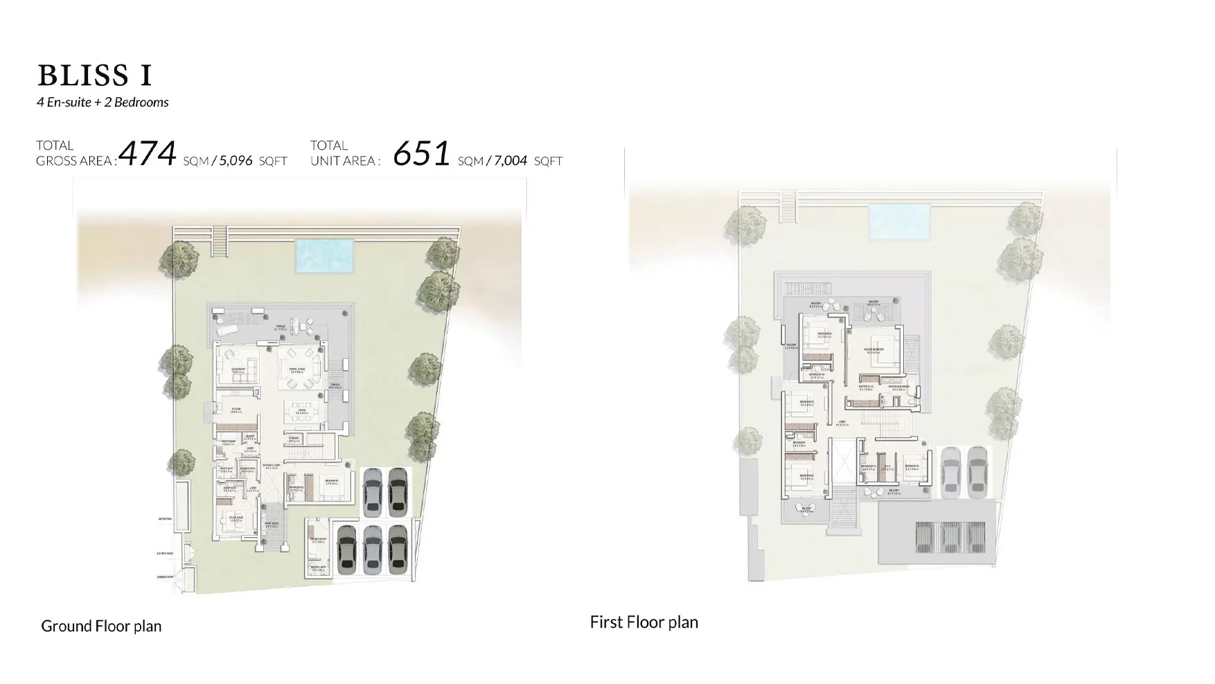 Bliss I floor plan